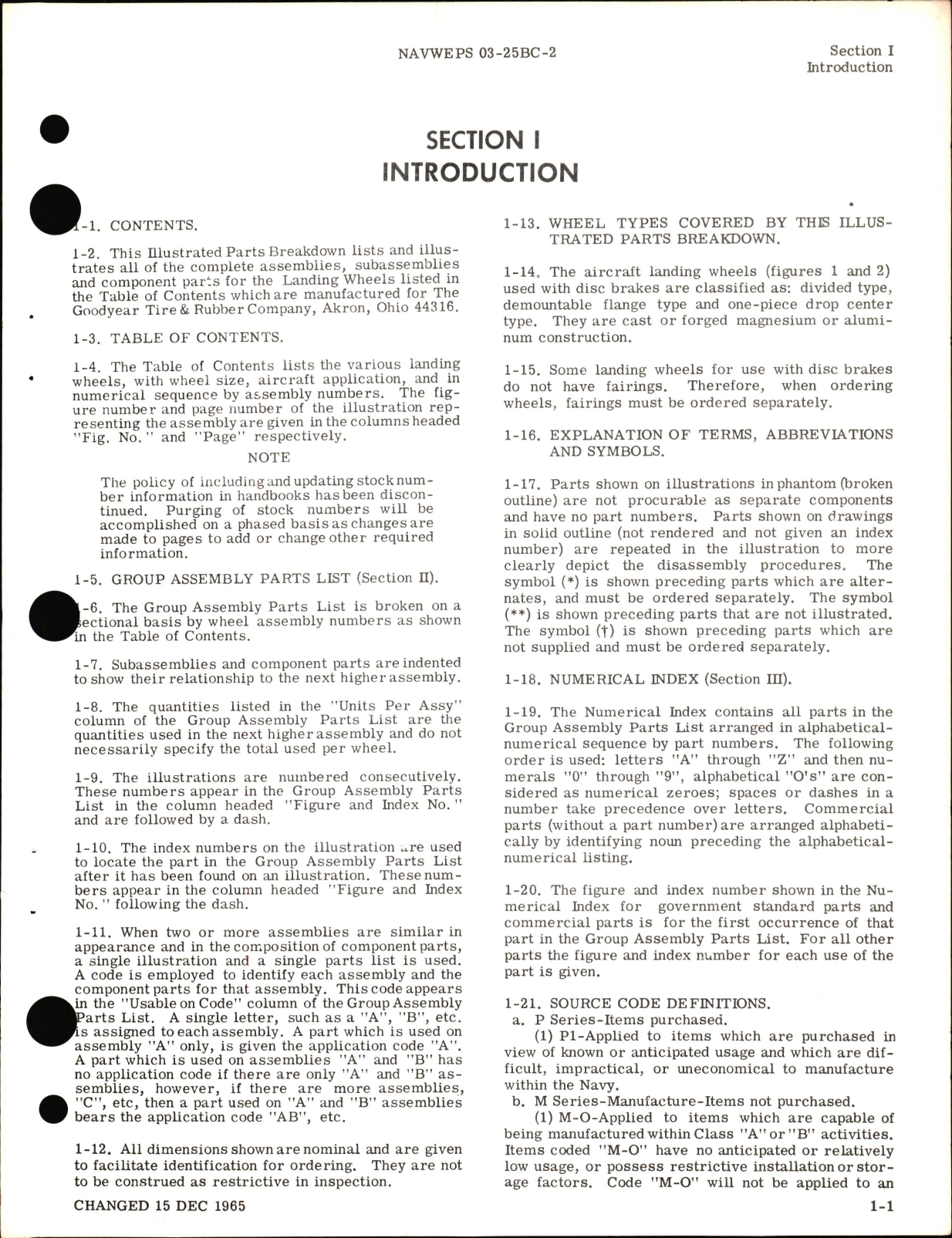 Sample page 5 from AirCorps Library document: Illustrated Parts Breakdown for Landing Wheels for Use with Disc Brakes