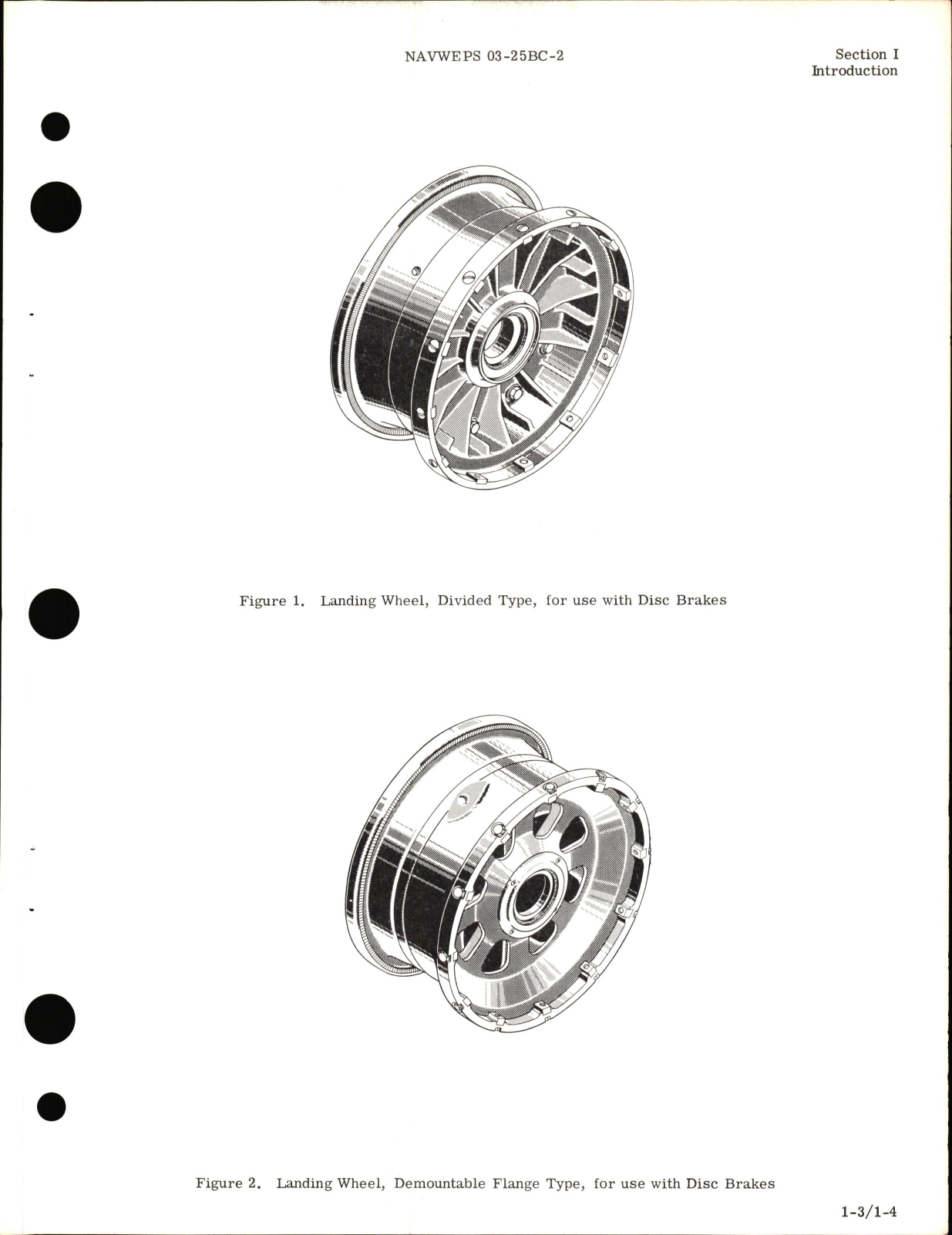 Sample page 7 from AirCorps Library document: Illustrated Parts Breakdown for Landing Wheels for Use with Disc Brakes