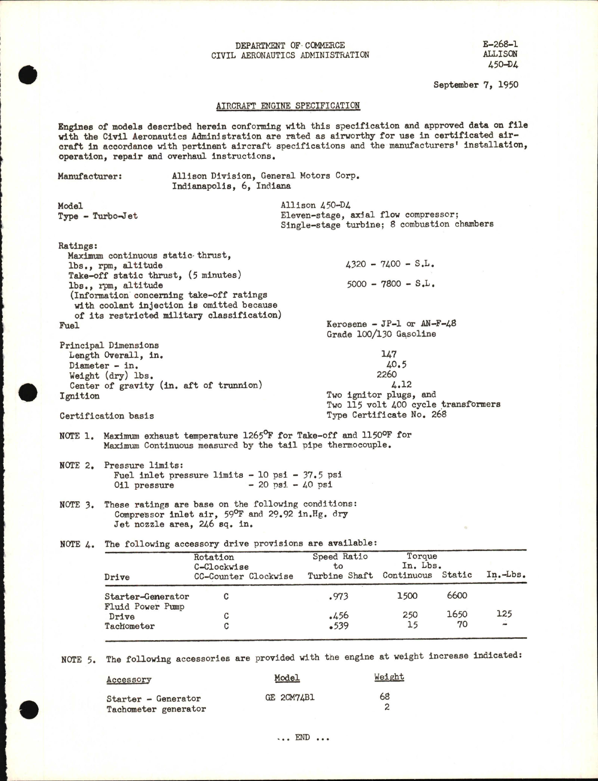 Sample page 1 from AirCorps Library document: 450-D4