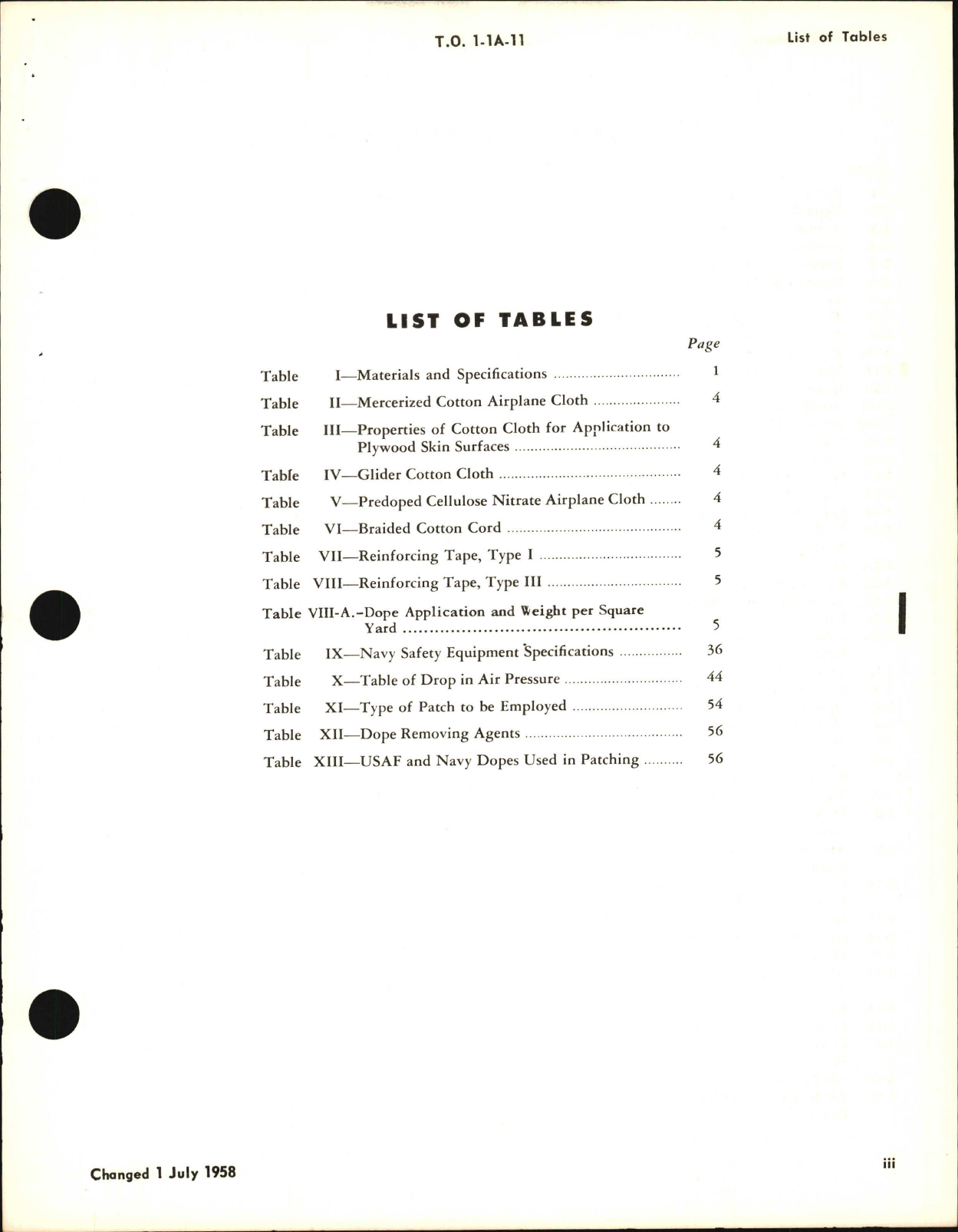 Sample page 5 from AirCorps Library document: Engineering and Technical Manual for Fabric Repair and Doping