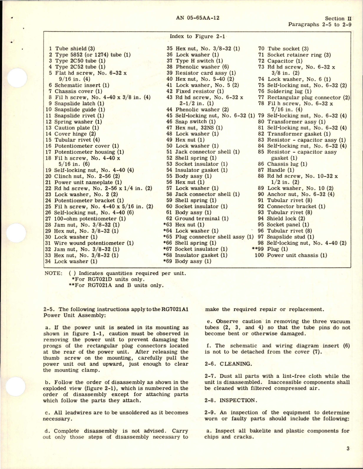 Sample page 7 from AirCorps Library document: Overhaul Instructions for Fuel Quantity Power Unit Assembly and Mounting Assemblies