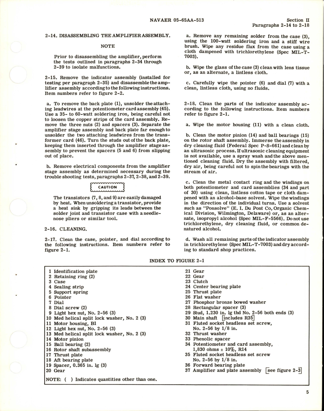 Sample page 9 from AirCorps Library document: Overhaul Instructions for Fuel Quantity Indicator - Type JG130A - Models JG130A-3, JG130A-8, JG130A-11, and JG130A-47