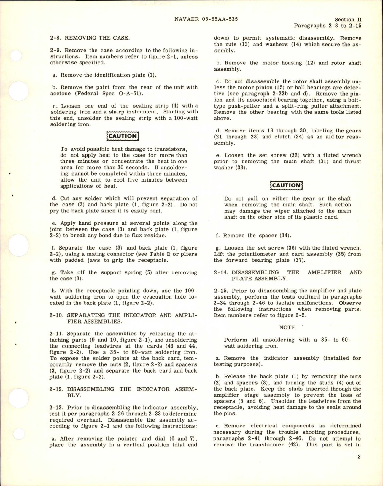 Sample page 7 from AirCorps Library document: Overhaul Instructions for Fuel Quantity Indicator - JG140A-2