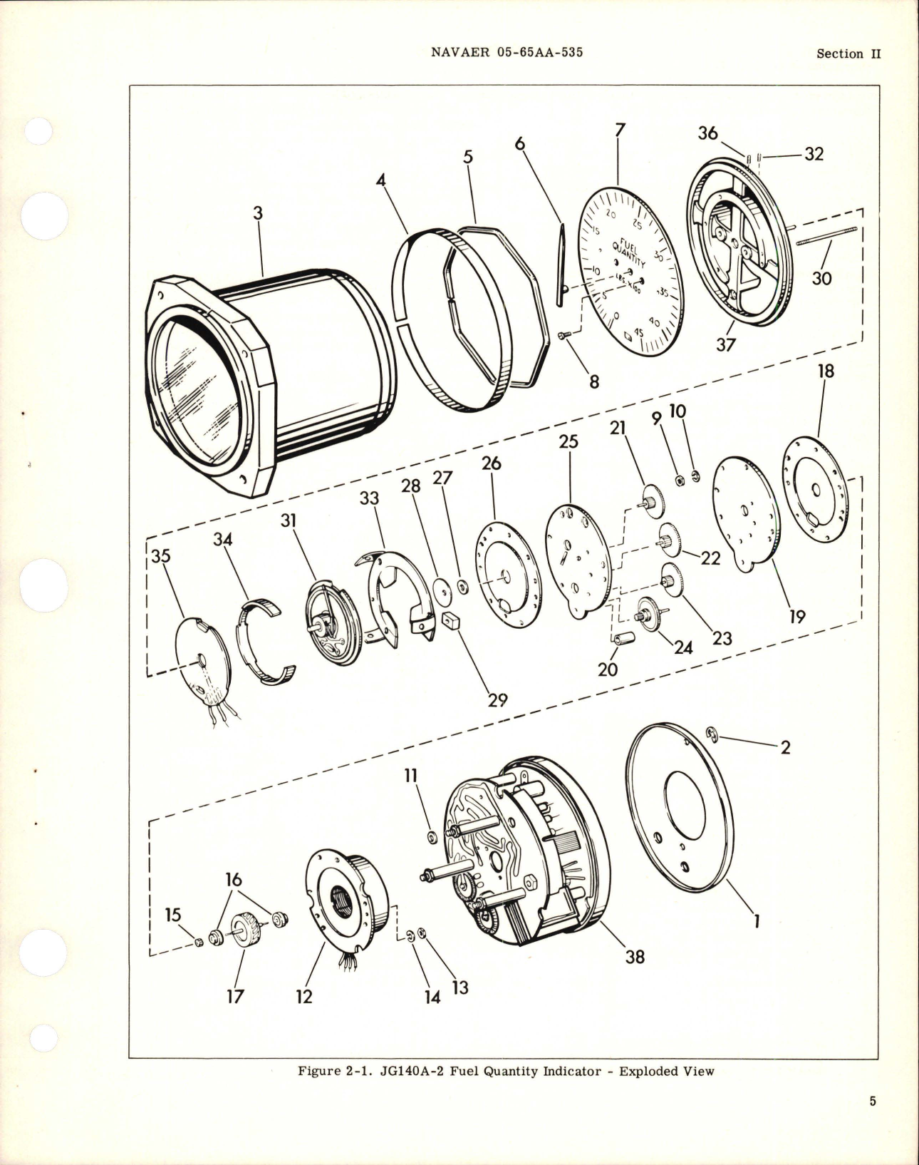 Sample page 9 from AirCorps Library document: Overhaul Instructions for Fuel Quantity Indicator - JG140A-2