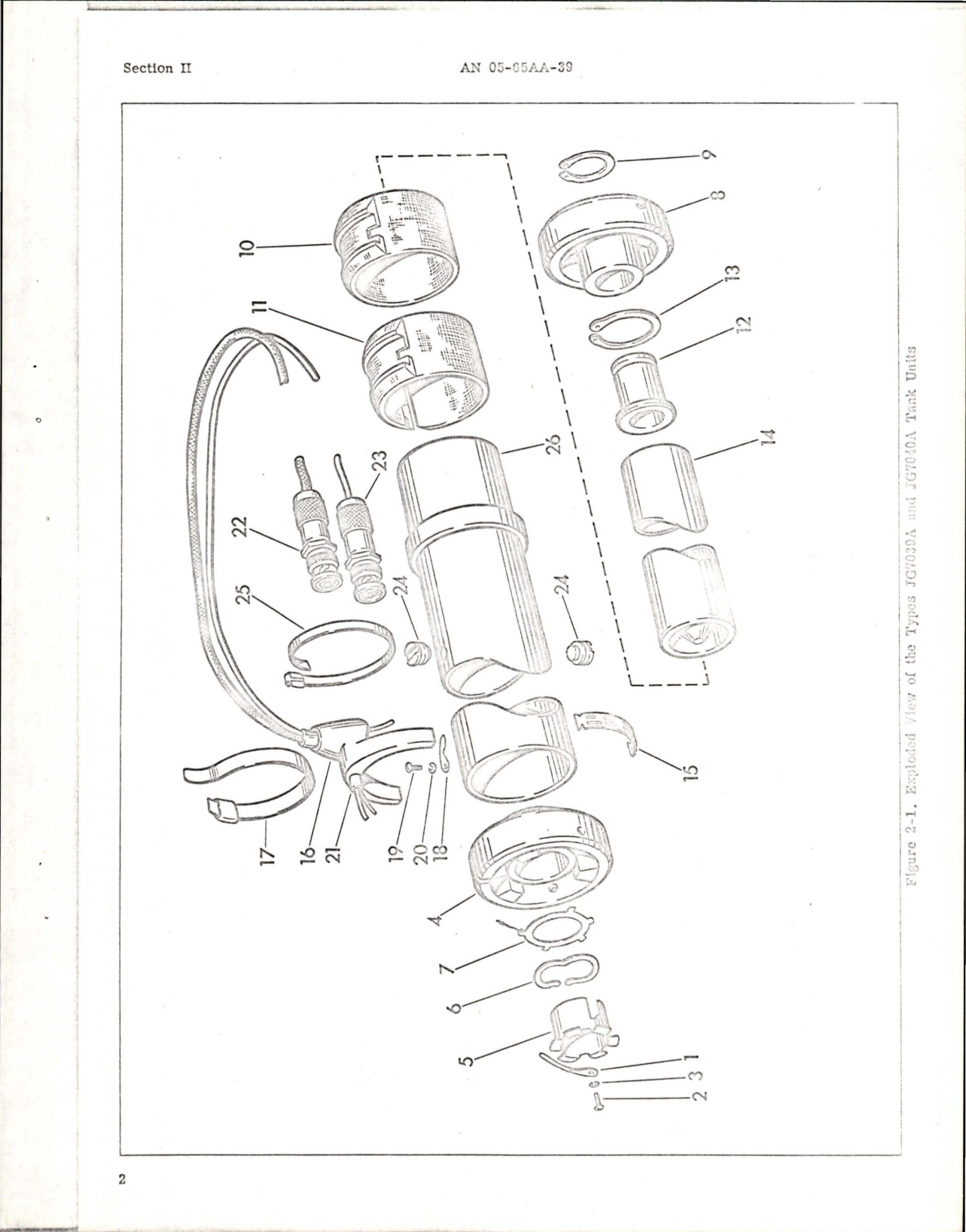 Sample page 9 from AirCorps Library document: Overhaul Instructions for Tank Unit - JG7039A, JG7040A, JG7039C, JG7040C