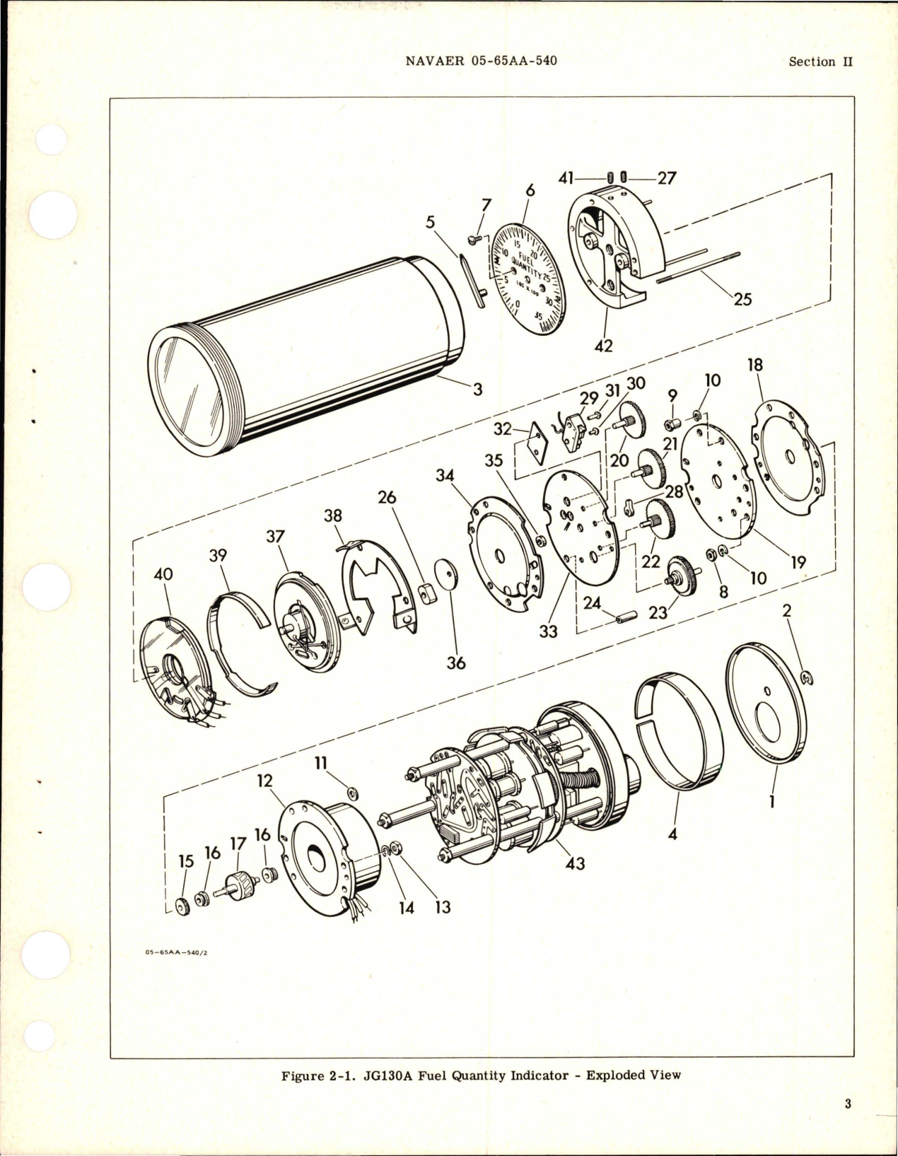 Sample page 7 from AirCorps Library document: Overhaul Instructions for Fuel Quantity Indicator - JG130A-35