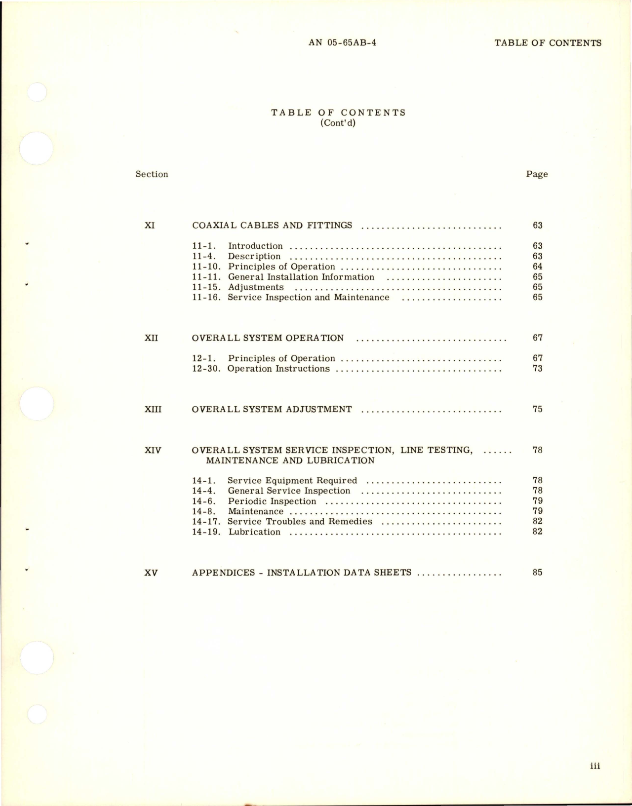 Sample page 5 from AirCorps Library document: Operation and Service Instructions for Capacitor Fuel Quantity Gage System  (Unbalanced Bridge Type)