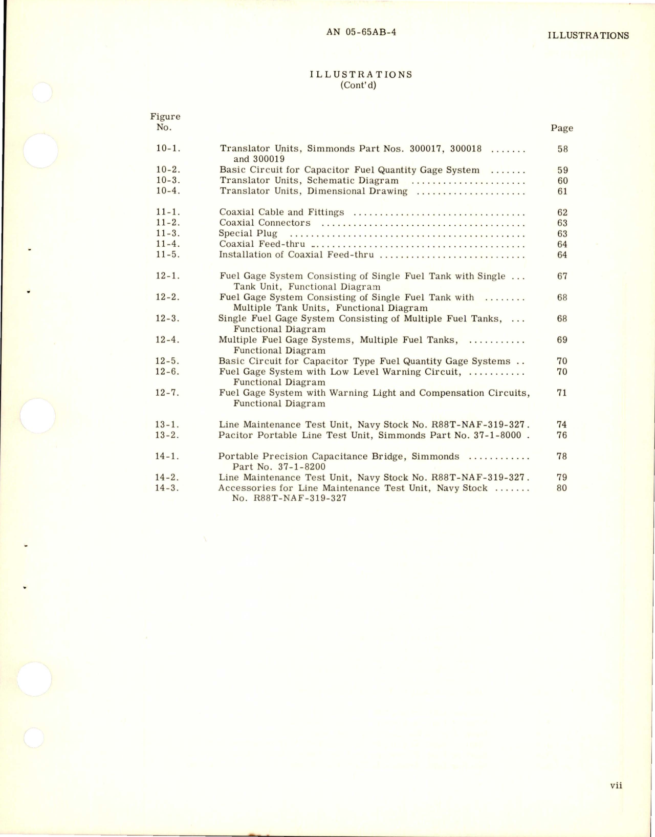 Sample page 9 from AirCorps Library document: Operation and Service Instructions for Capacitor Fuel Quantity Gage System  (Unbalanced Bridge Type)