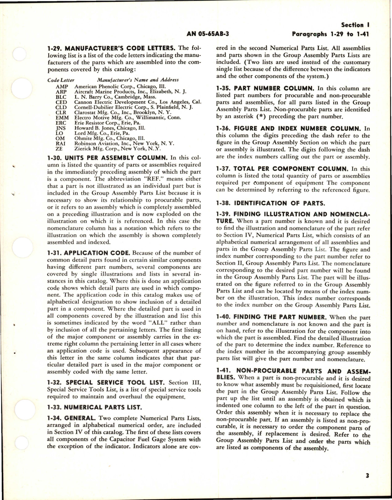 Sample page 7 from AirCorps Library document: Parts Catalog for Capacitor Type Fuel Quantity Gage Systems