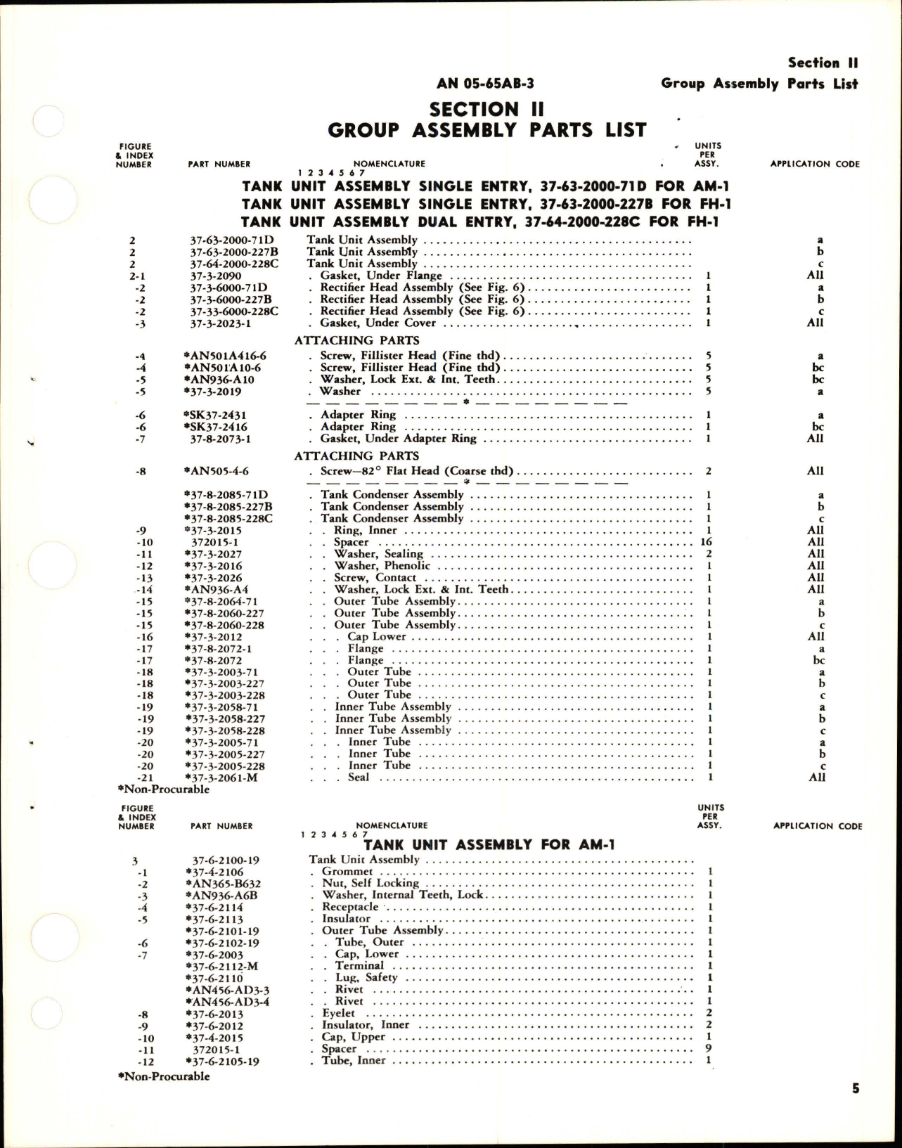 Sample page 9 from AirCorps Library document: Parts Catalog for Capacitor Type Fuel Quantity Gage Systems