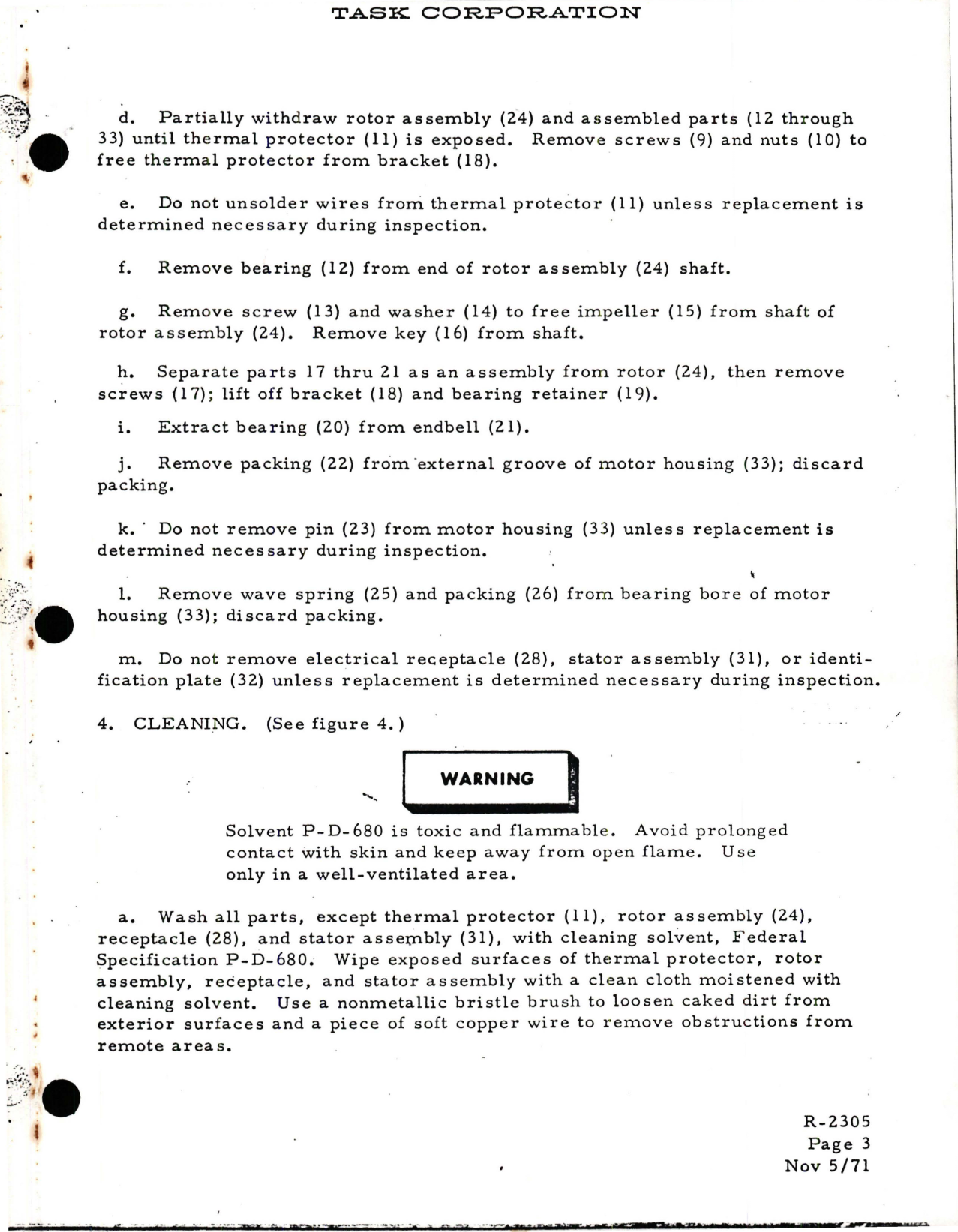 Sample page 9 from AirCorps Library document: Overhaul with Illustrated Parts Breakdown for Hydraulic Suction Boost Pump - Part 16430-1