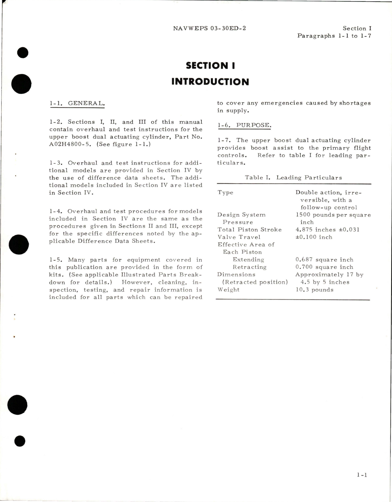 Sample page 5 from AirCorps Library document: Overhaul Instructions for Upper Boost Dual Actuating Cylinder - Part A02H4800-5 and A02H4800-6 