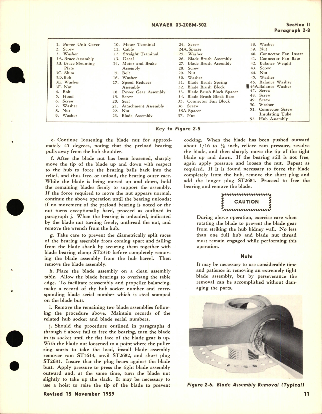 Sample page 5 from AirCorps Library document: Overhaul Instructions for Electric Propeller and Controls C634S-C104