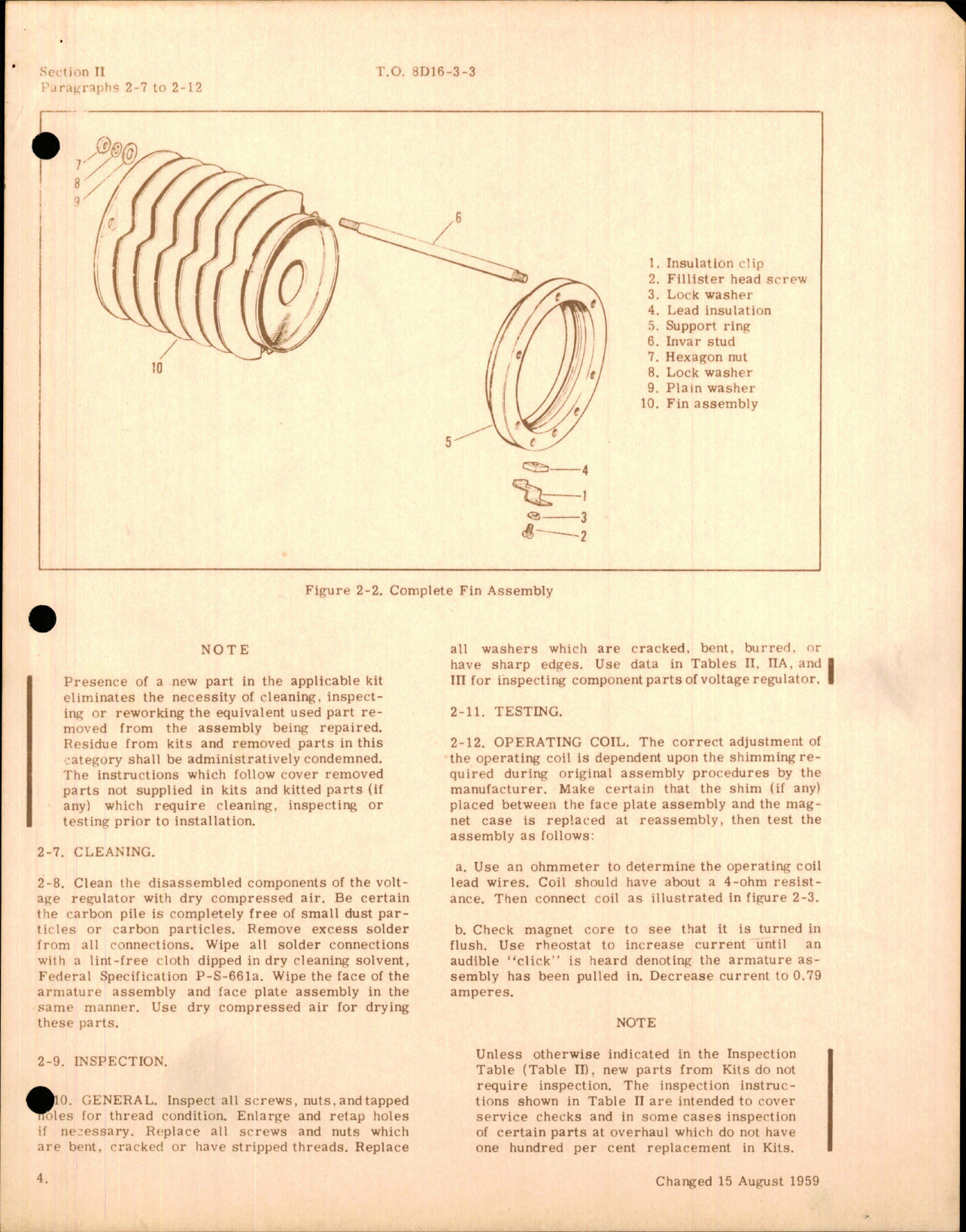 Sample page 5 from AirCorps Library document: Overhaul Manual for Voltage Regulator - Model GR-28