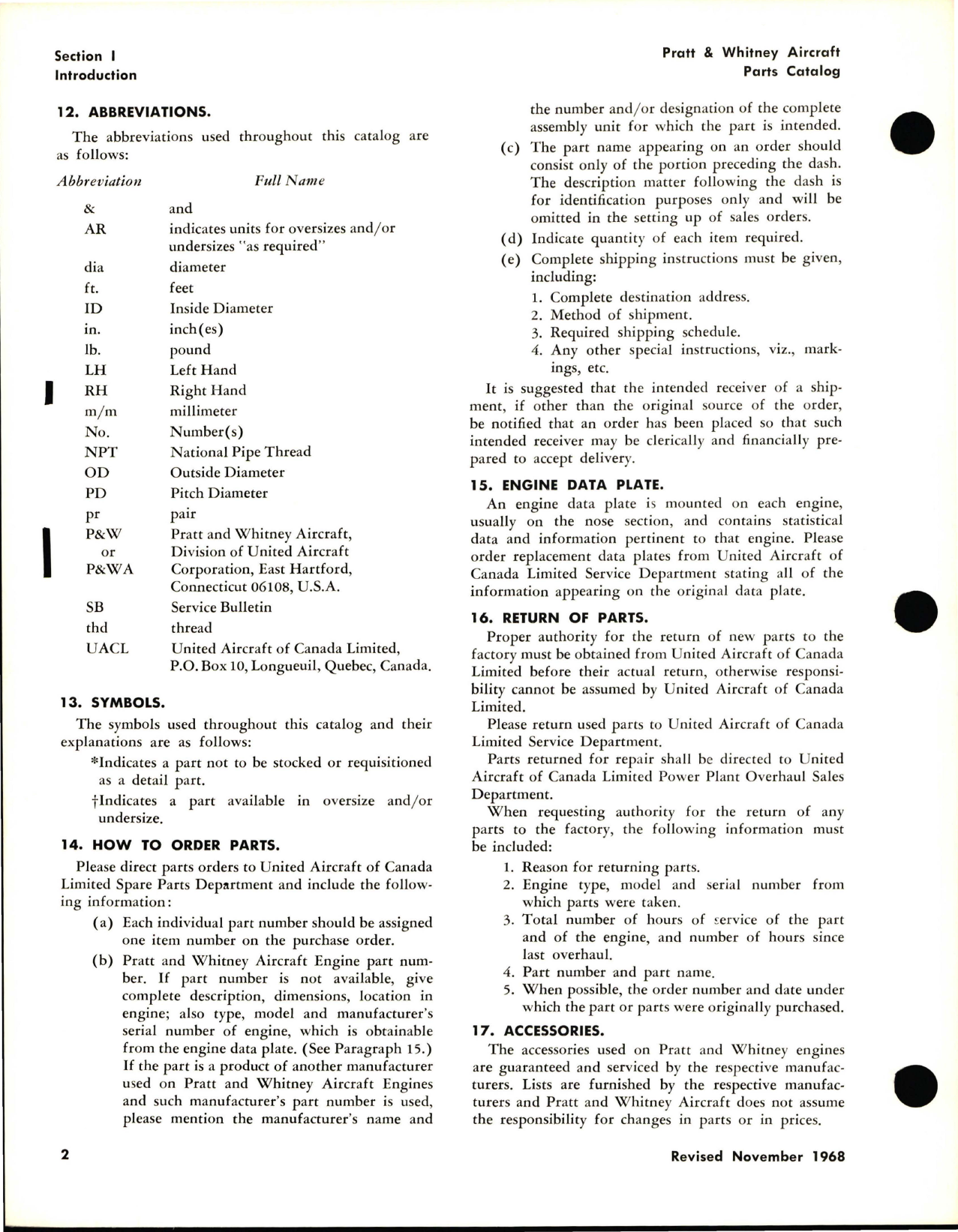 Sample page 8 from AirCorps Library document: Illustrated Parts Catalog for Double Wasp CA-3, CA18, CB3, CB16 and CB17 Engines - Part 119472