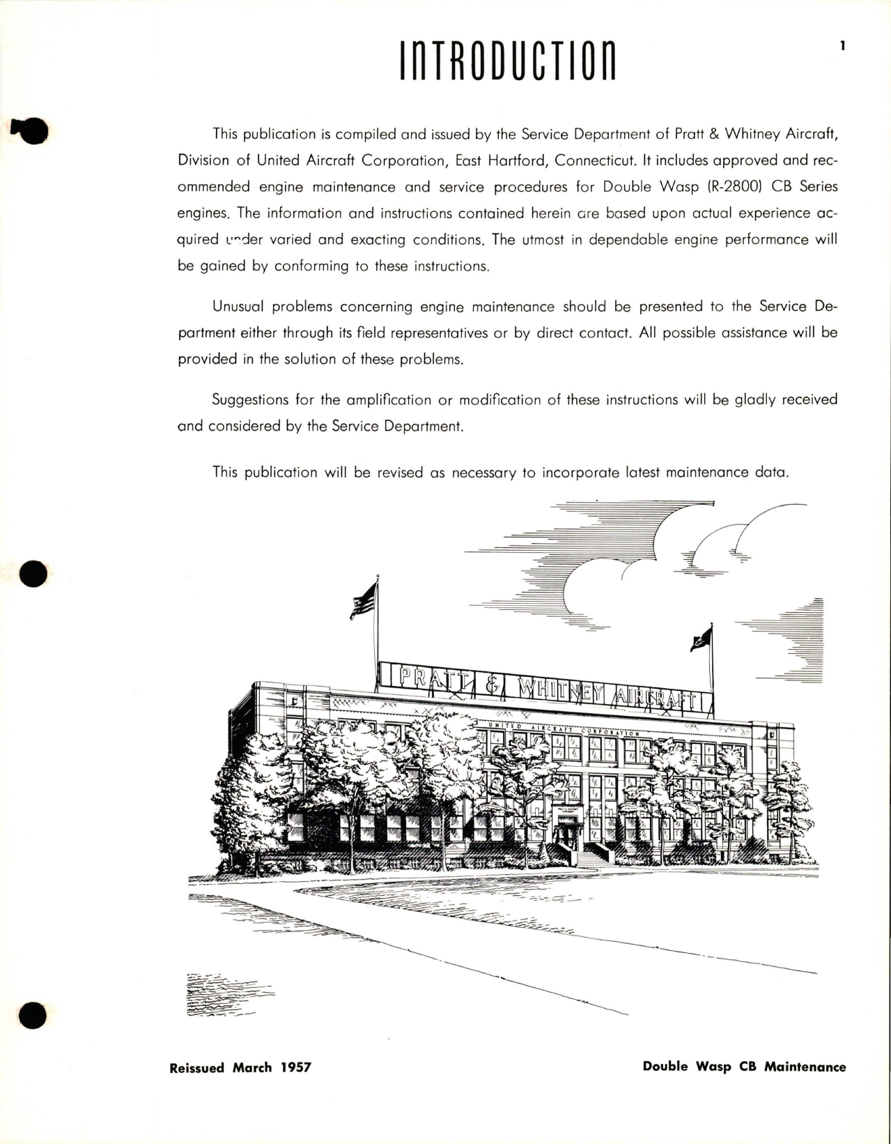 Sample page 5 from AirCorps Library document: Maintenance Manual for Double Wasp CB Series - Part 166498 