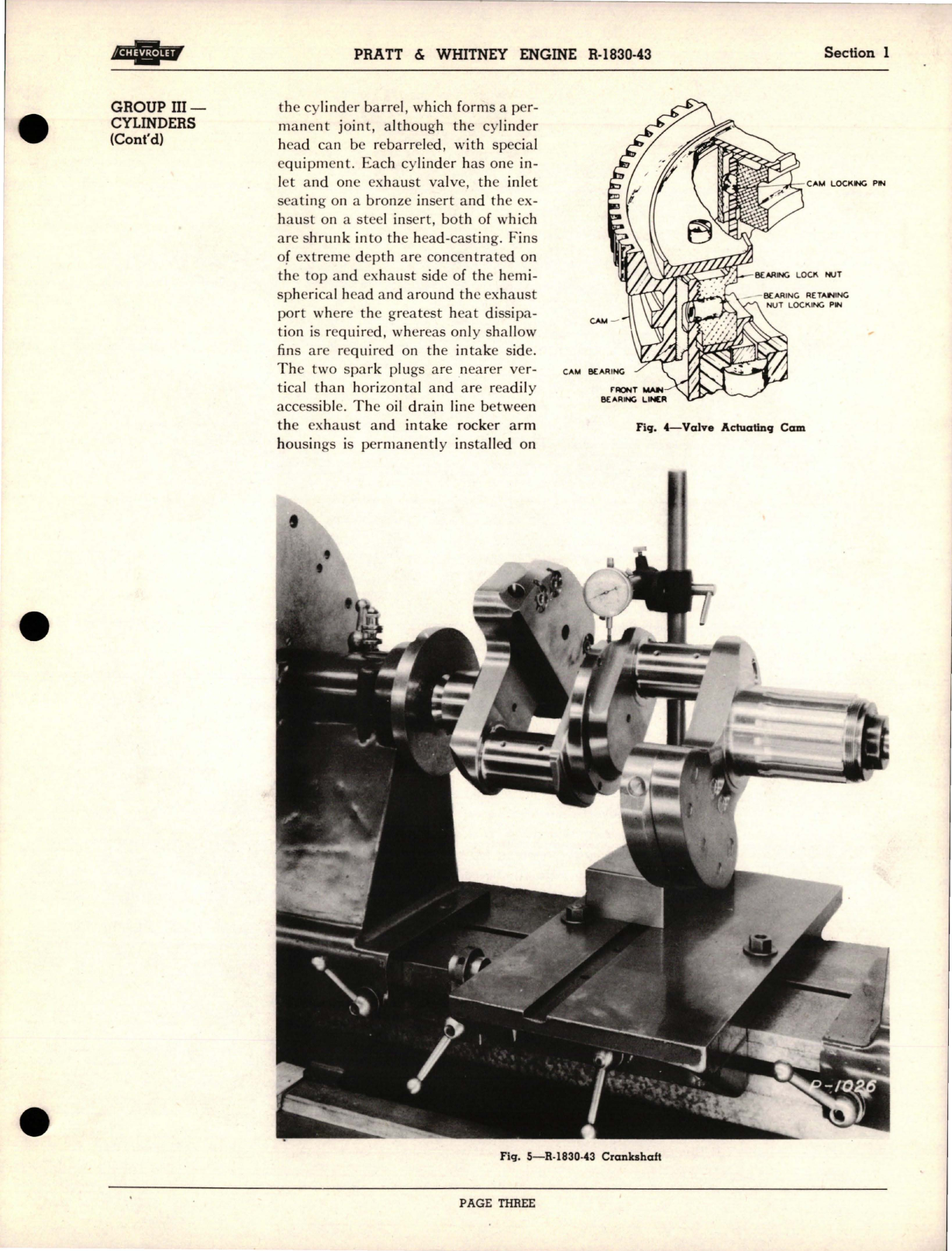 Sample page 8 from AirCorps Library document: Training Manual for Pratt & Whitney Model R-1830-43 Engine