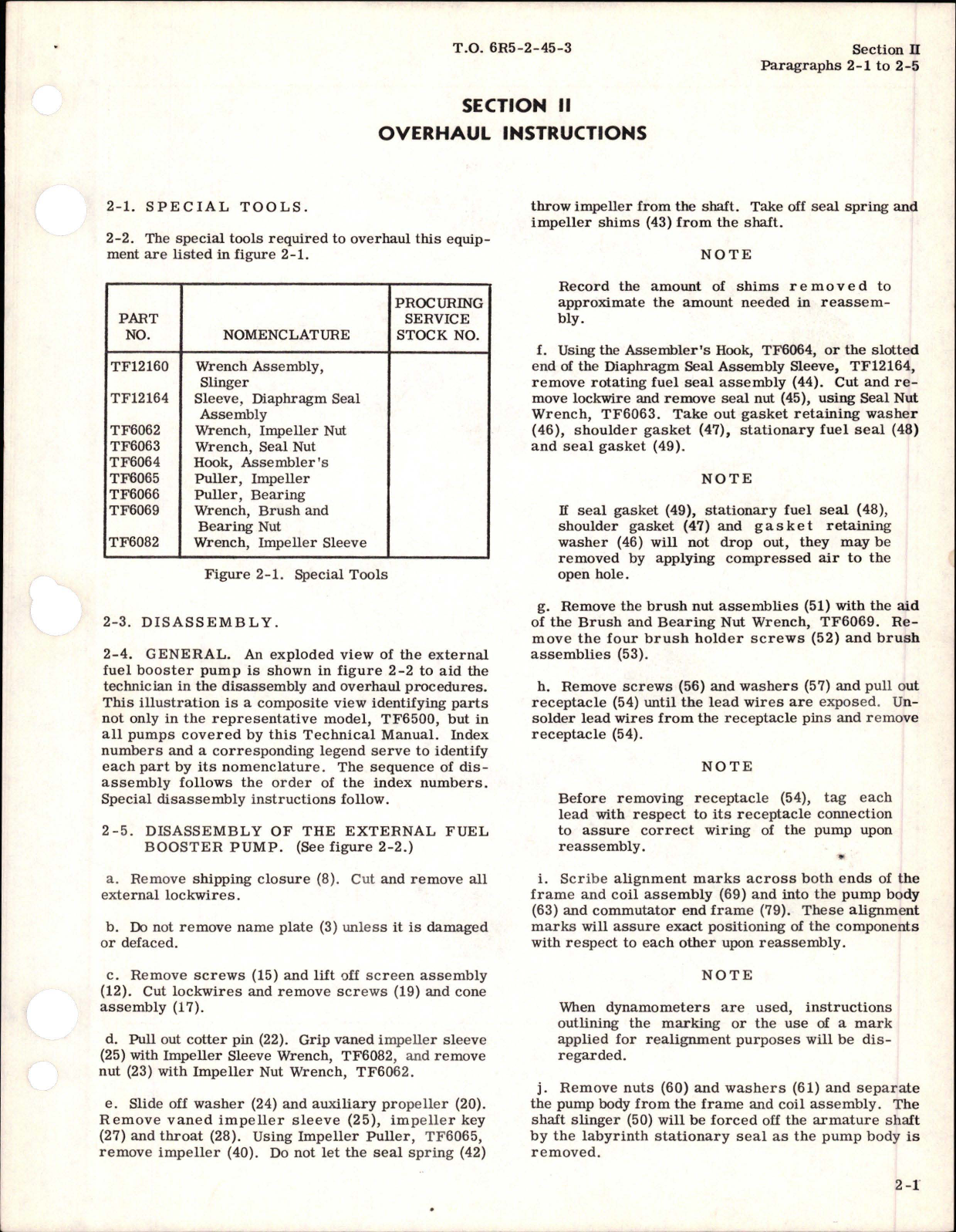 Sample page 9 from AirCorps Library document: Overhaul for External Fuel Booster Pump