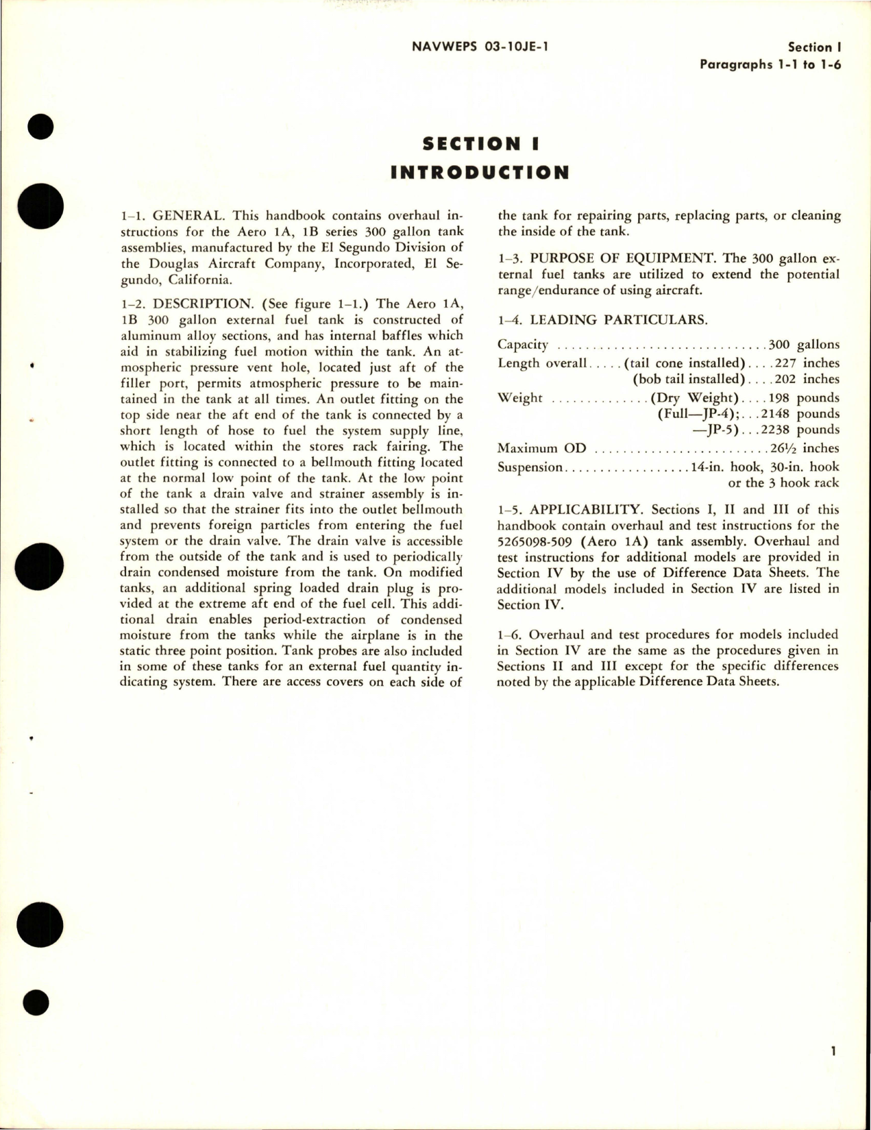 Sample page 5 from AirCorps Library document: Overhaul Instructions for 300 Gallon Fuel Tank Assembly