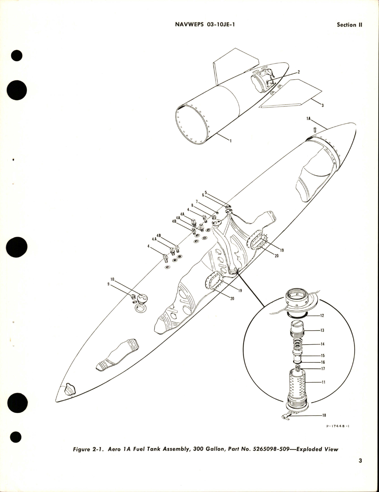 Sample page 7 from AirCorps Library document: Overhaul Instructions for 300 Gallon Fuel Tank Assembly