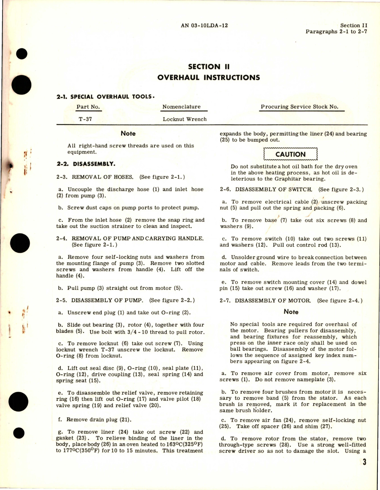 Sample page 7 from AirCorps Library document: Overhaul Instructions for Portable Bilge & Refueling Unit - Models RR-9110