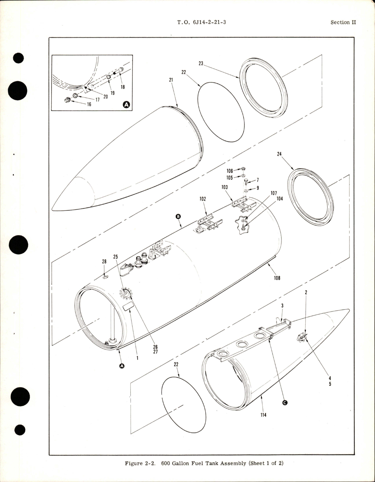 Sample page 7 from AirCorps Library document: Overhaul Instructions for 600 Gallon Fuel Tanks - Parts 501800 and 501800-501