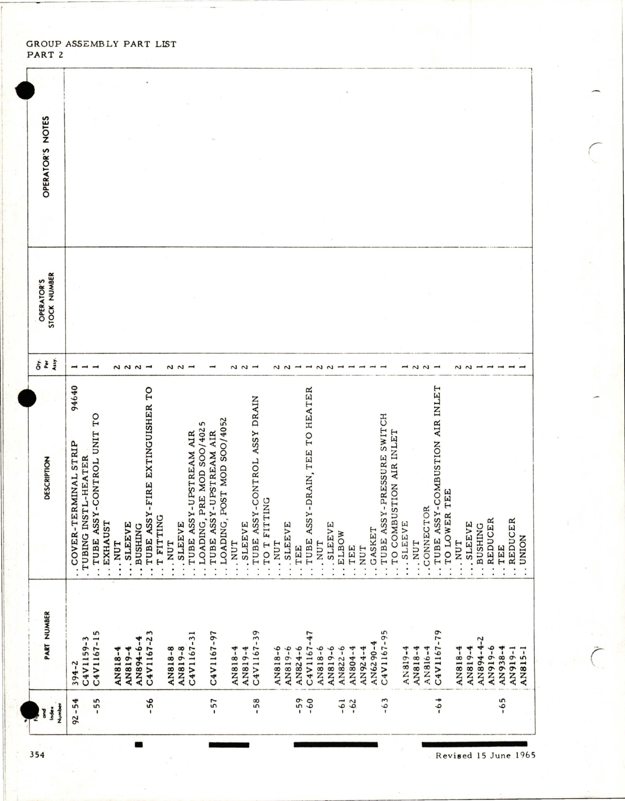 Sample page 5 from AirCorps Library document: Heater Assembly - Parts C4V1027-5 and C4V1027-7