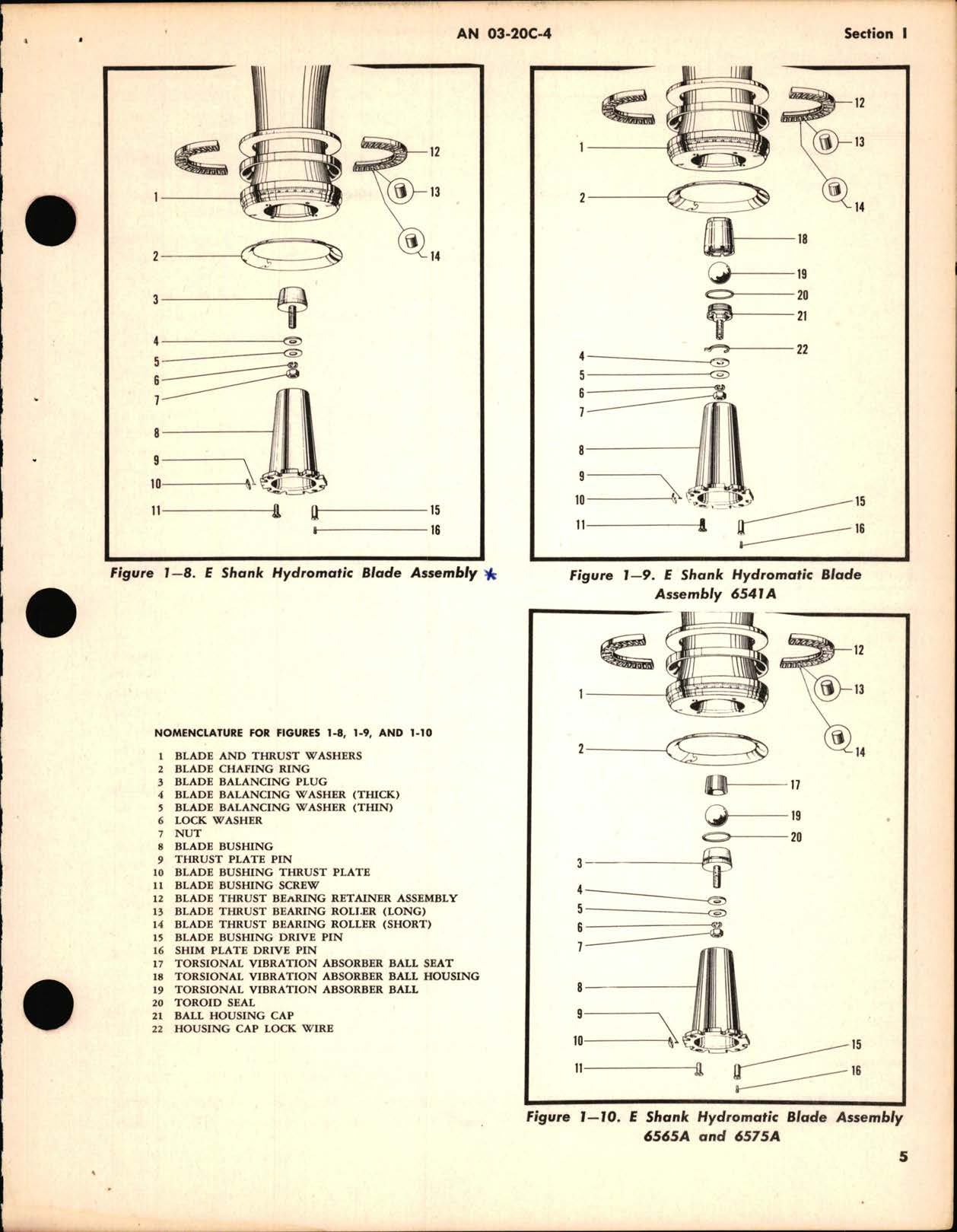 Sample page 9 from AirCorps Library document: Operation, Service, & Overhaul Instructions for Aluminum Alloy Propeller Blades