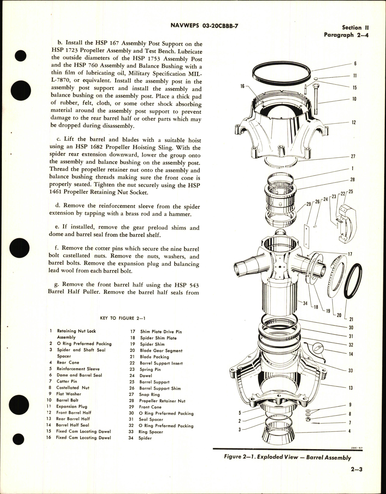 Sample page 9 from AirCorps Library document: Overhaul Instructions for Variable Pitch Aircraft Propeller Models 43D50-311 & 43D50-321