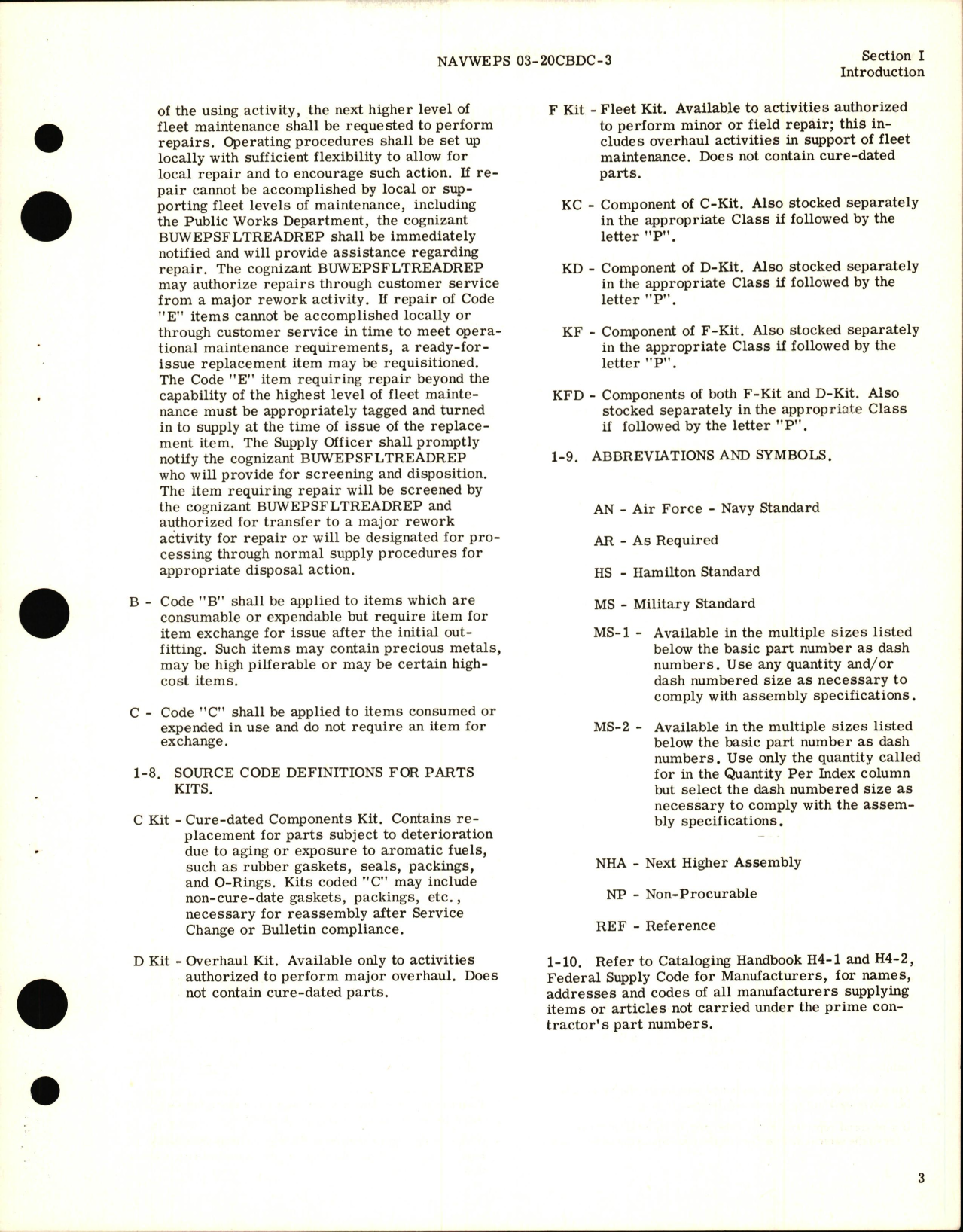 Sample page 7 from AirCorps Library document: Illustrated Parts Breakdown for Variable Pitch Aircraft Propeller Models 24260-303, 24260-313 & Brush Pad Bracket Assembly Nos. 88827 & 88842