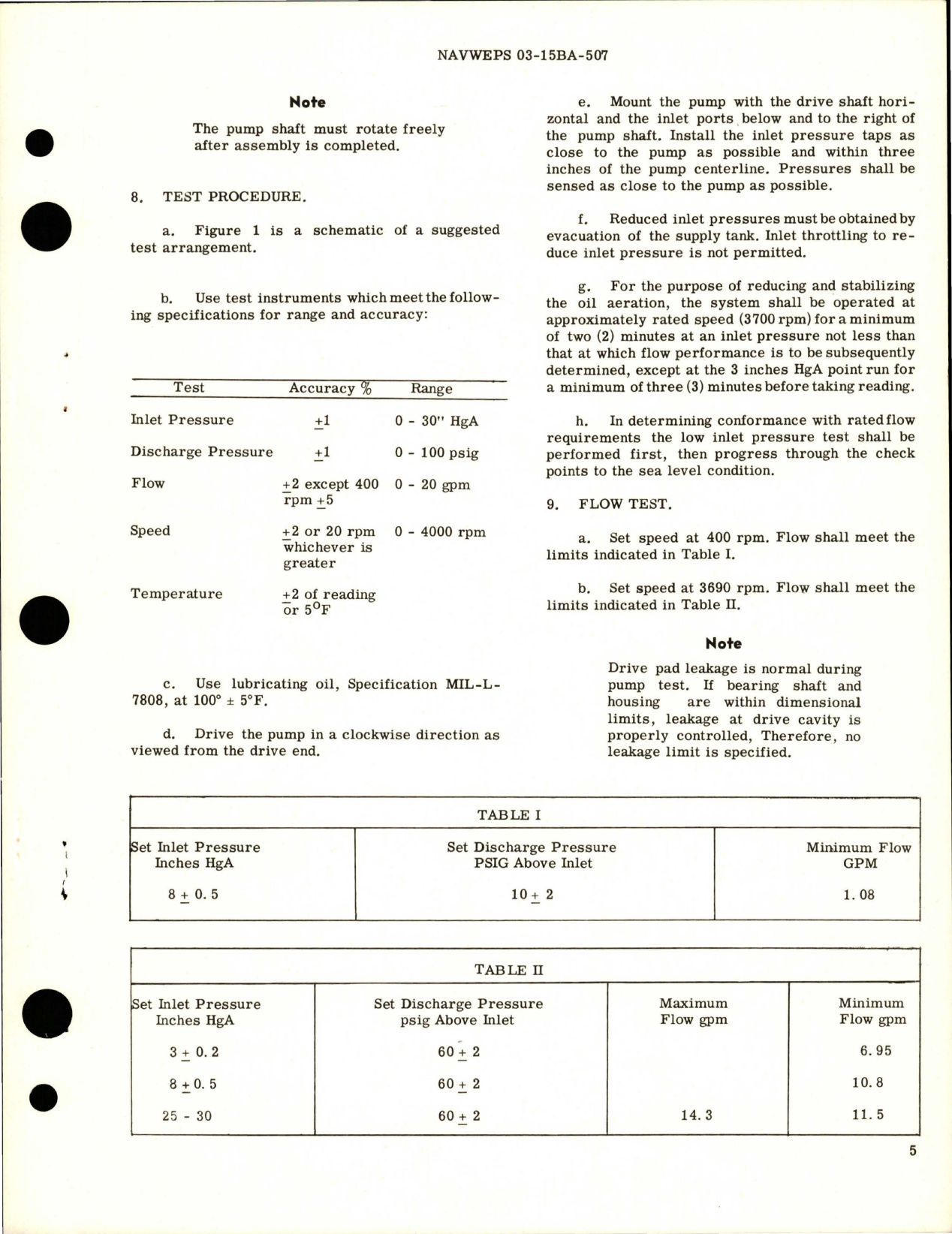 Sample page 5 from AirCorps Library document: Overhaul Instructions with Parts Breakdown for Scavenge Pump 