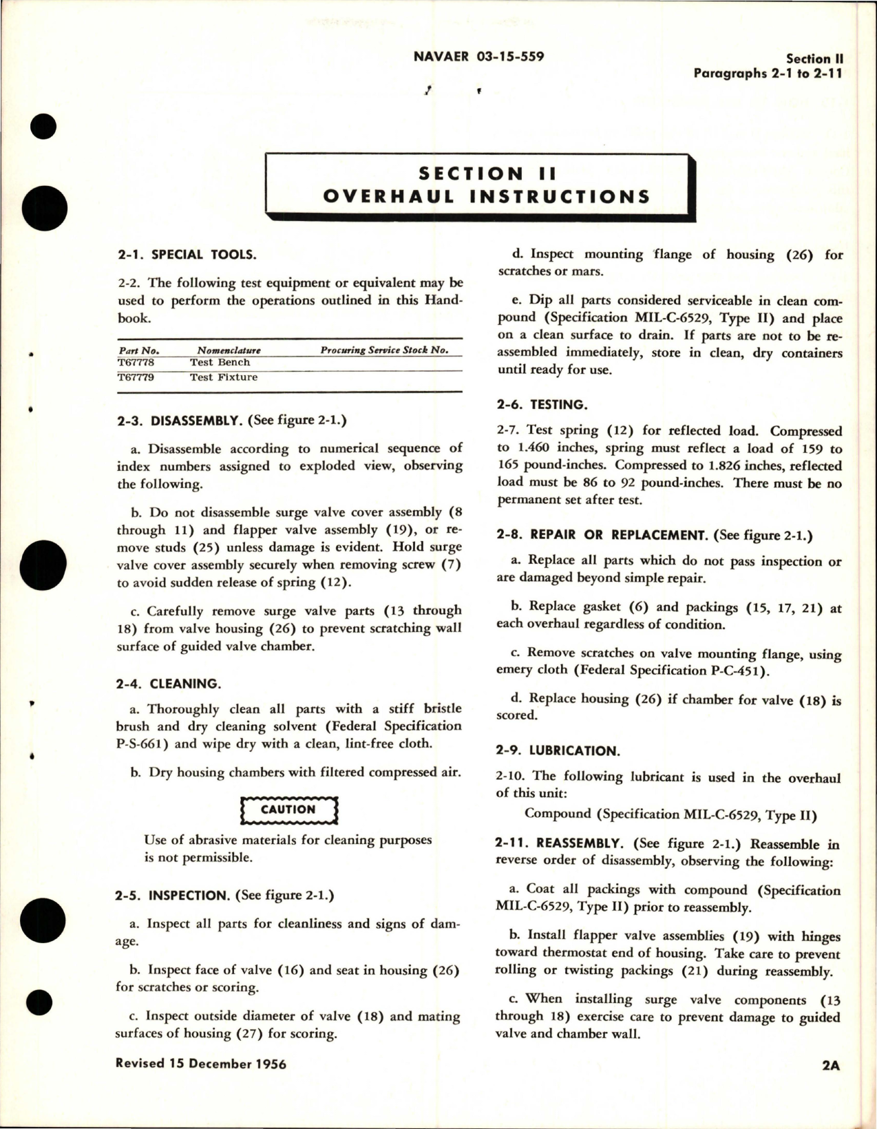 Sample page 5 from AirCorps Library document: Overhaul Instructions for Thermostatic Temperature Control Valves