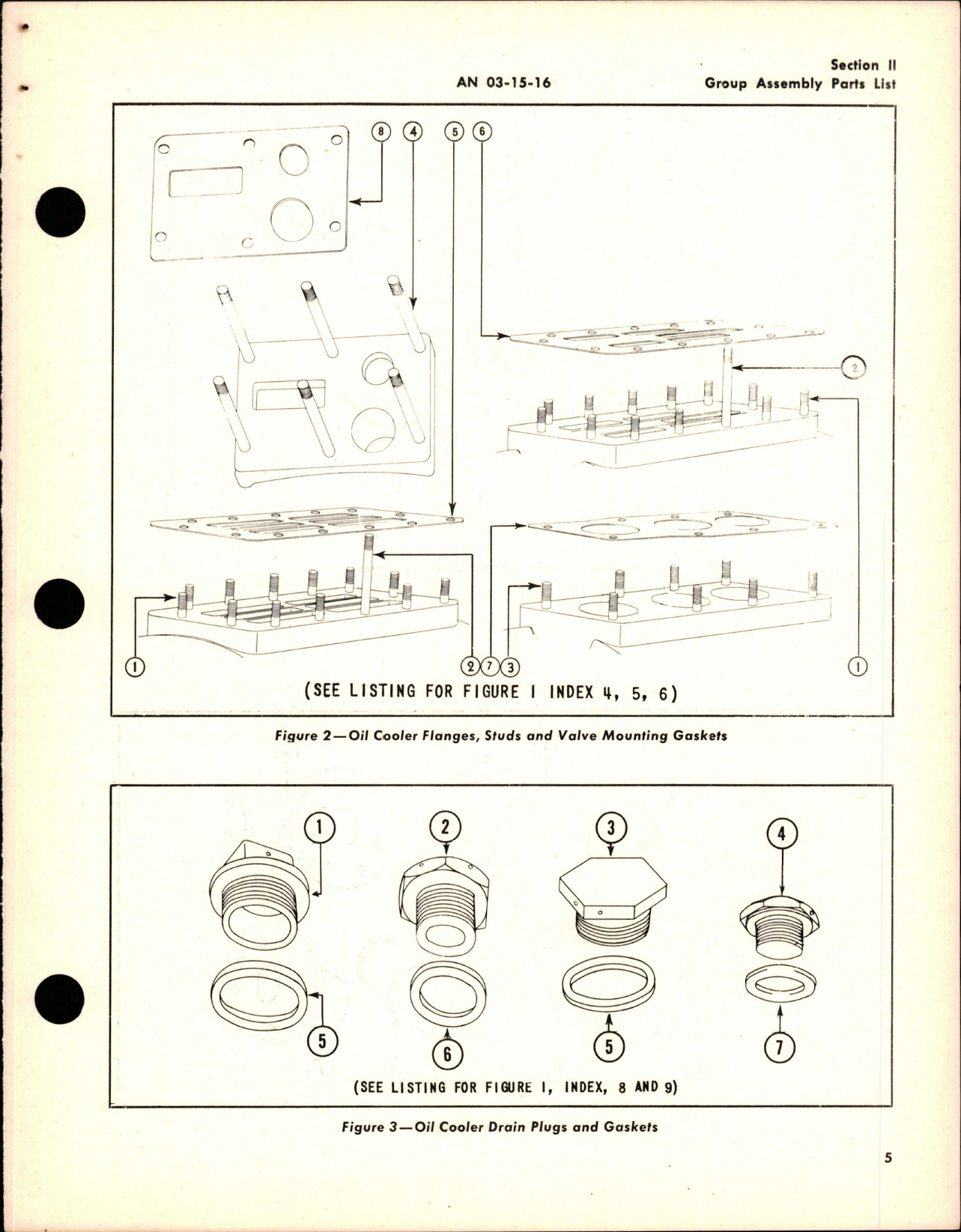 Sample page 9 from AirCorps Library document: Parts Catalog for Oil Coolers and Control Valves