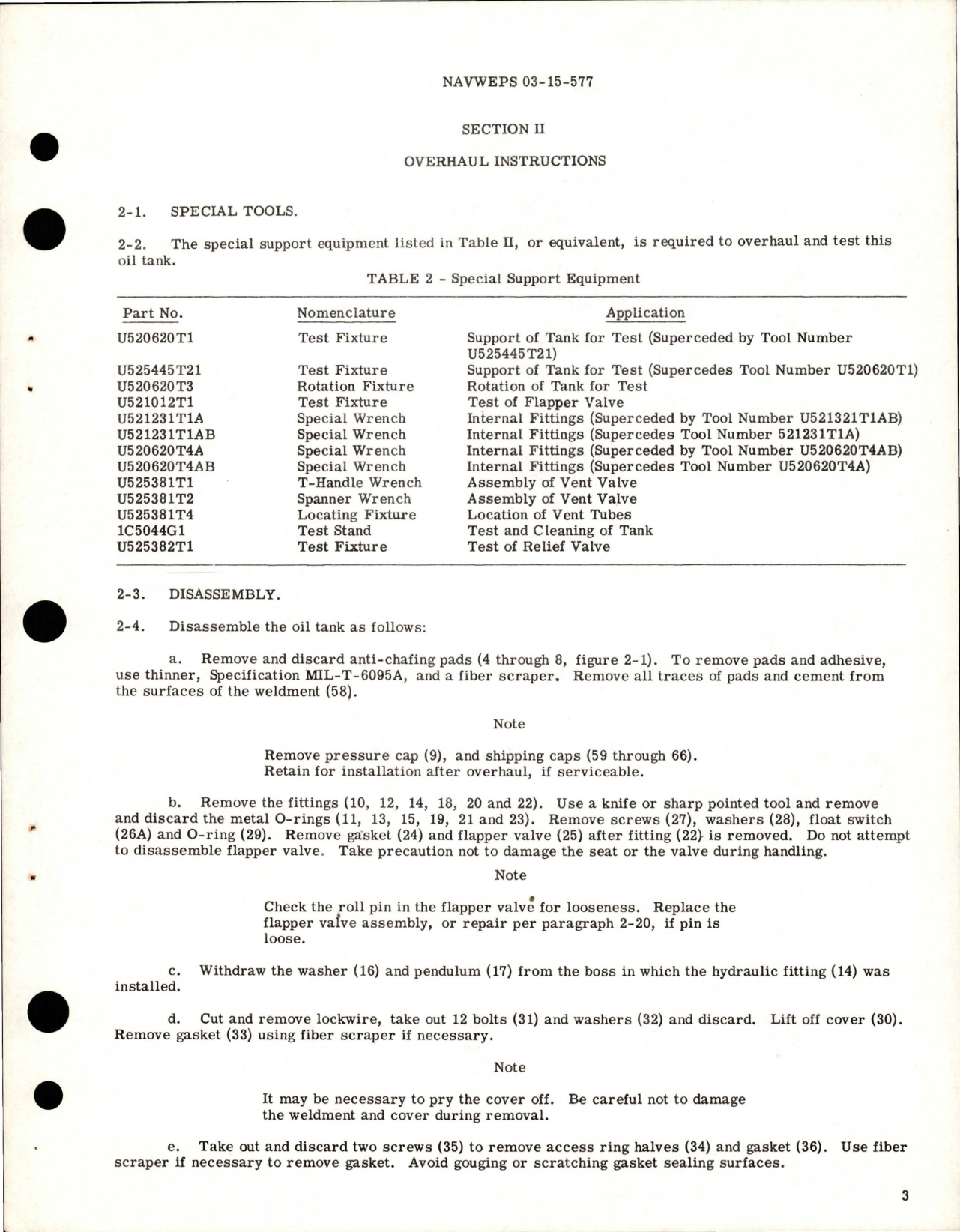 Sample page 7 from AirCorps Library document: Overhaul Instructions for Oil Tank Assembly