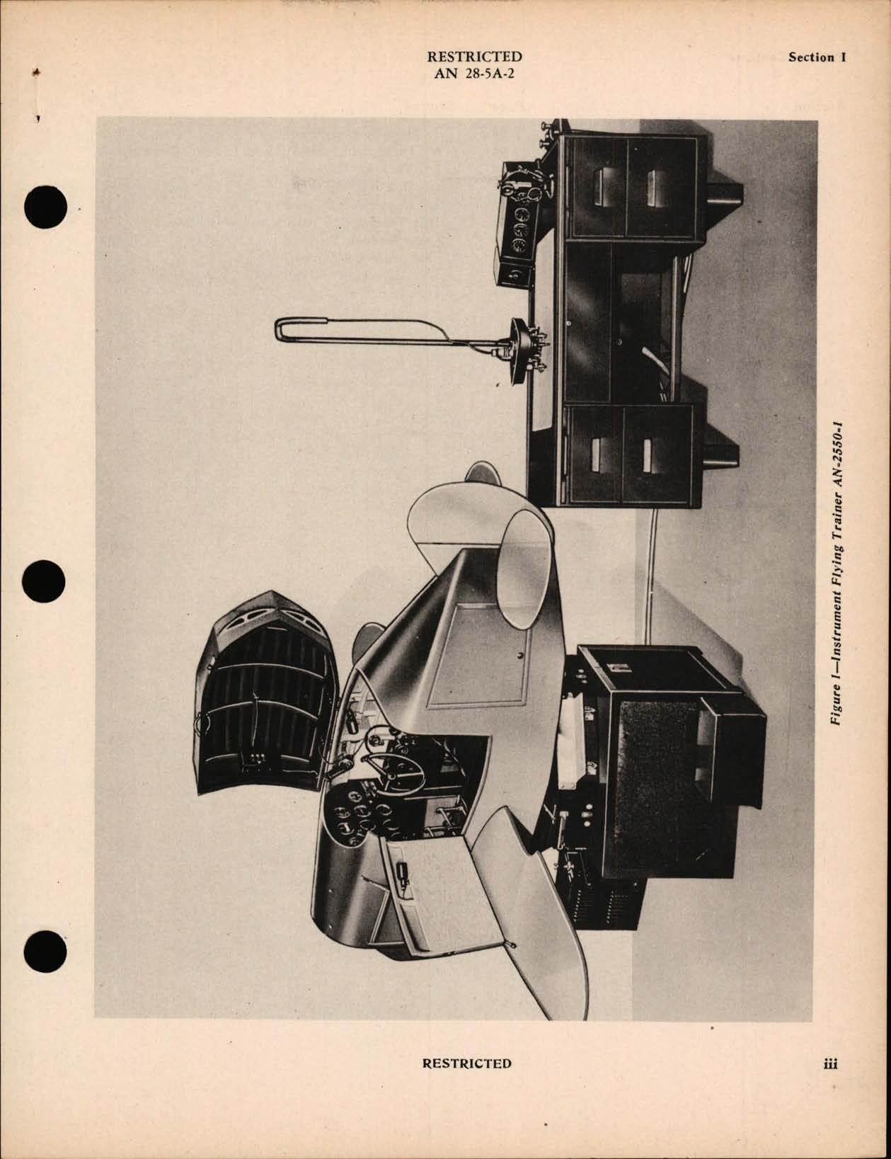 Sample page 5 from AirCorps Library document: Overhaul Instructions for Instrument Flying Trainer Type AN-2550-1