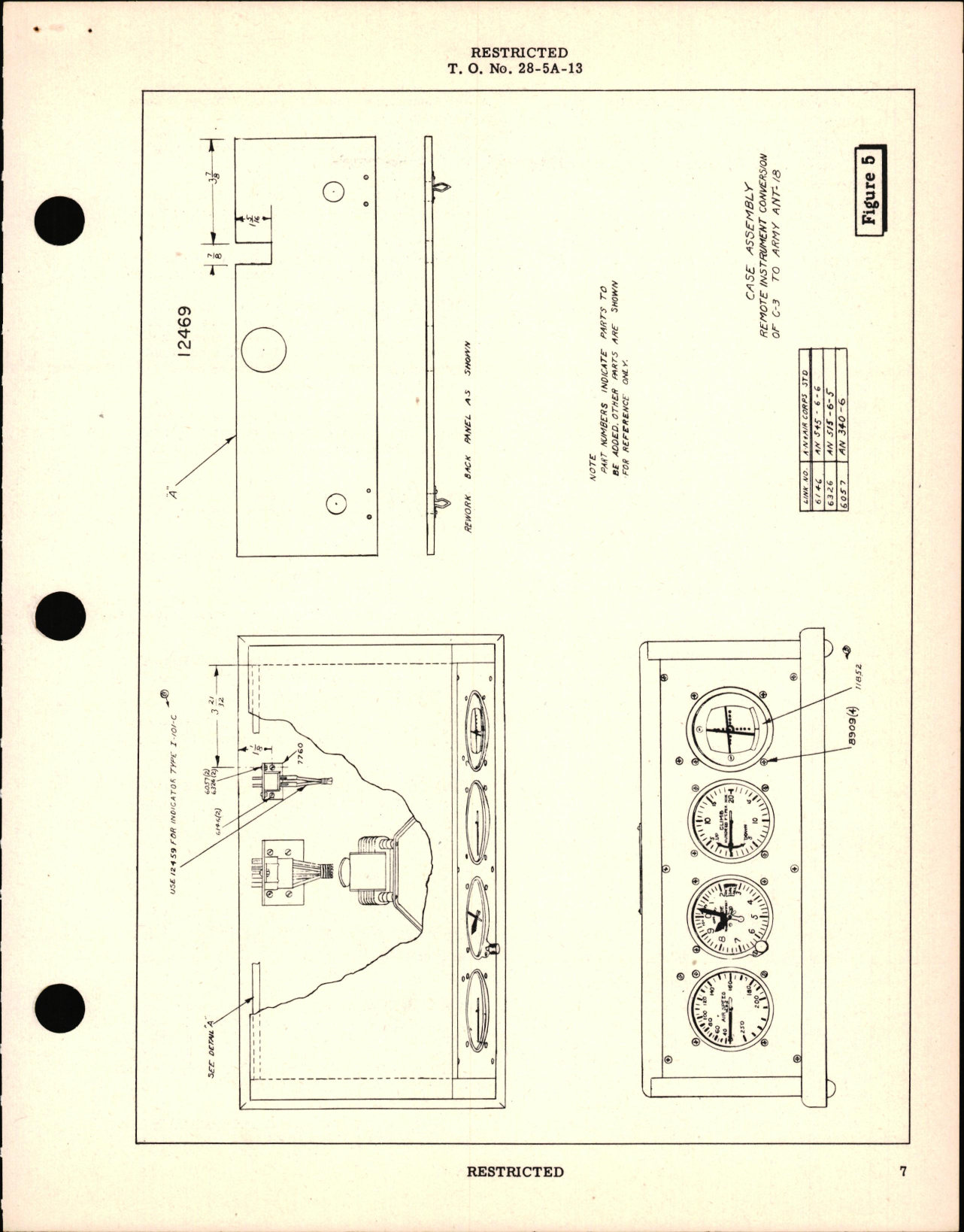 Sample page 7 from AirCorps Library document: Installation of Automatic Radio Compass & Army Instrument Approach System in Type C-3 Instrument Flying Trainers