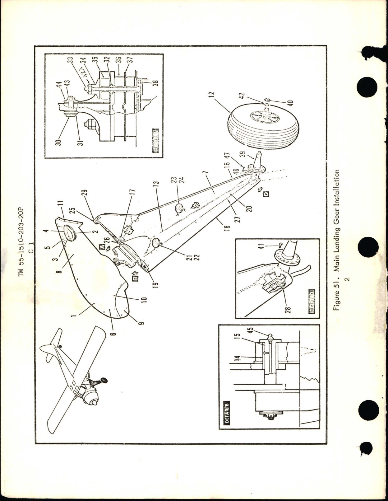 Sample page 3 from AirCorps Library document: Organizational Maintenance Repair Parts & Special Tools List for Utility U-6A, RU-6A