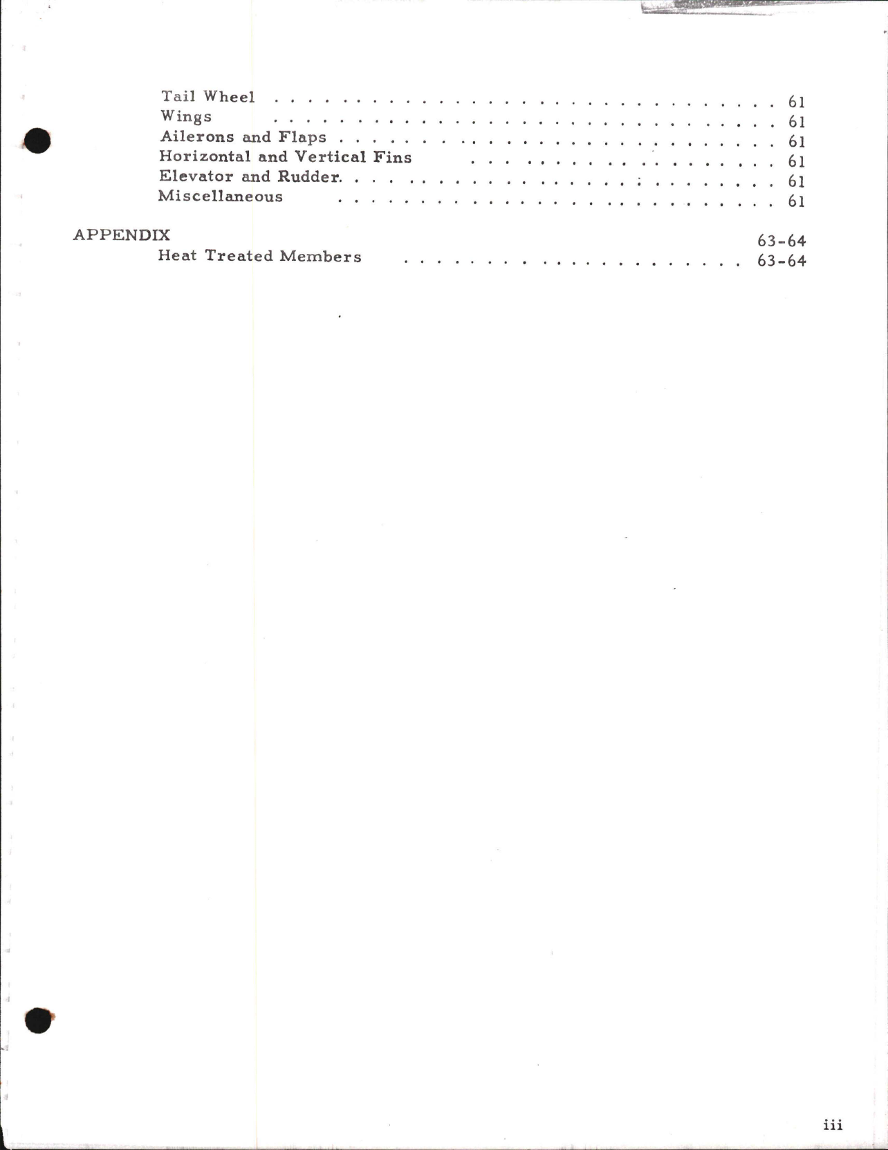 Sample page 7 from AirCorps Library document: Beechcraft Model G17S Maintenance Manual