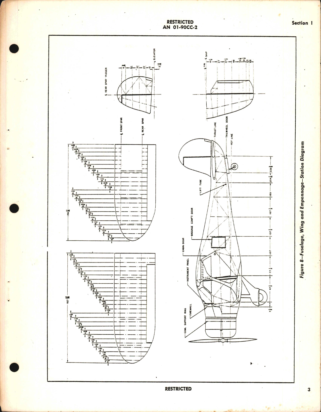 Sample page 7 from AirCorps Library document: Erection and Maintenance Instructions for UC-43, GB-2, and D17S