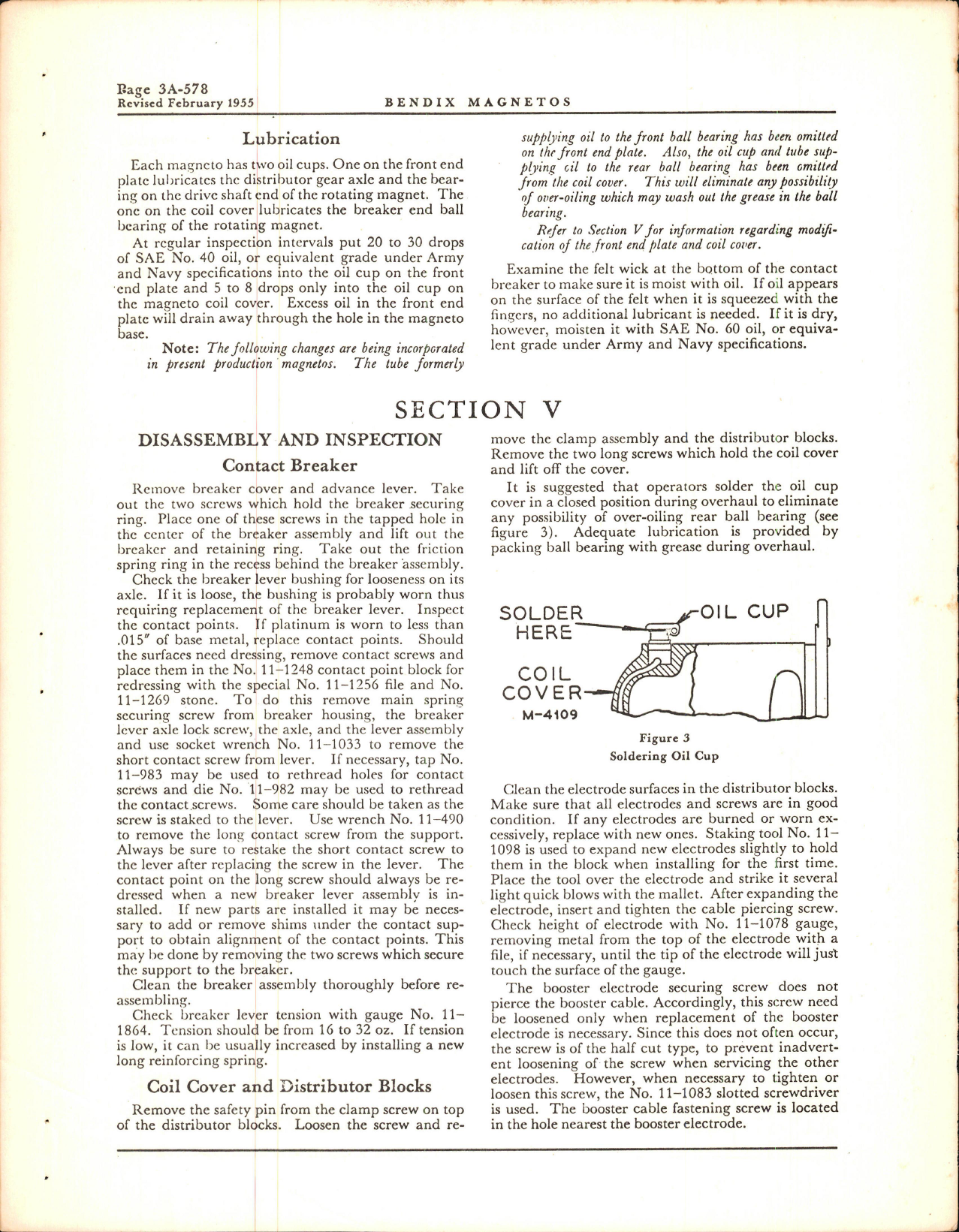 Sample page 5 from AirCorps Library document: Service Instructions for Bendix Magnetos Types VMN7D, VMN7DF, and VMN7DF-5