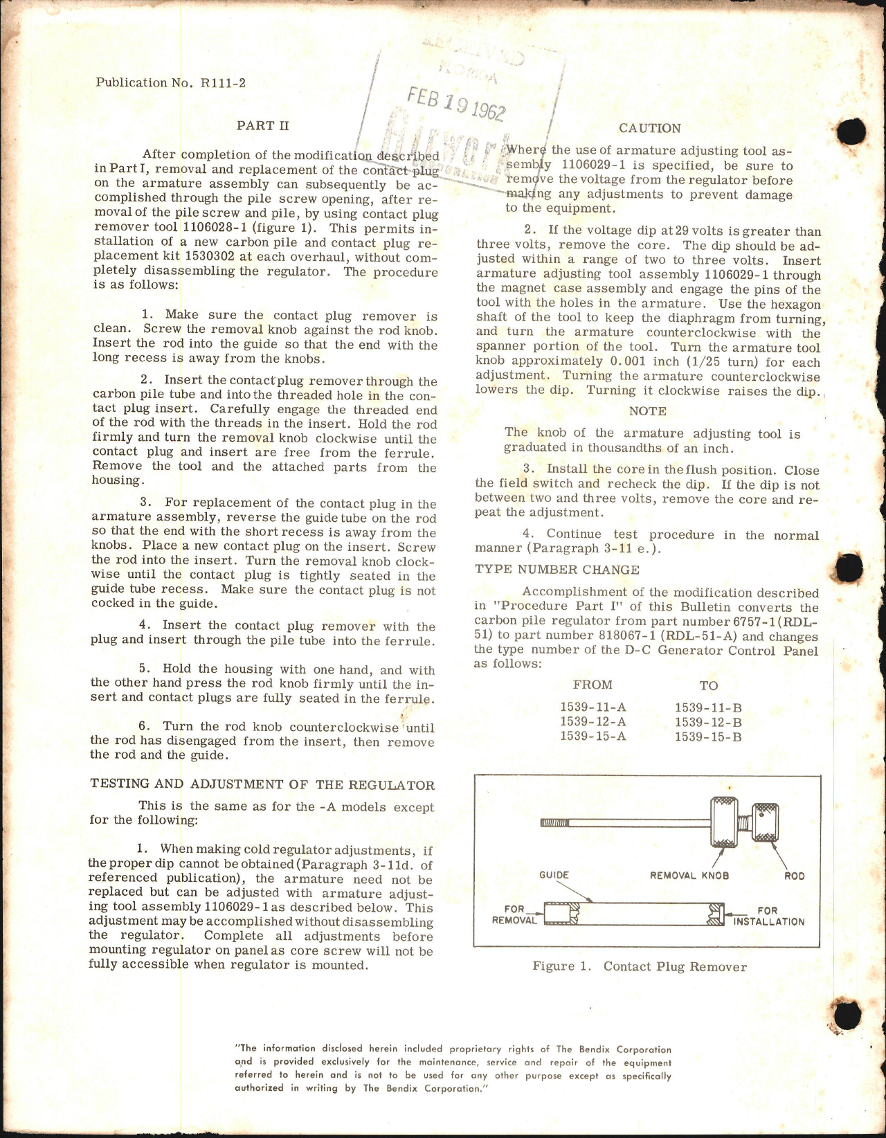 Sample page 2 from AirCorps Library document: Installation of Adjustable Armature Assembly In Carbon Pile Regulator RDL-51 of DC Generator Control Panel