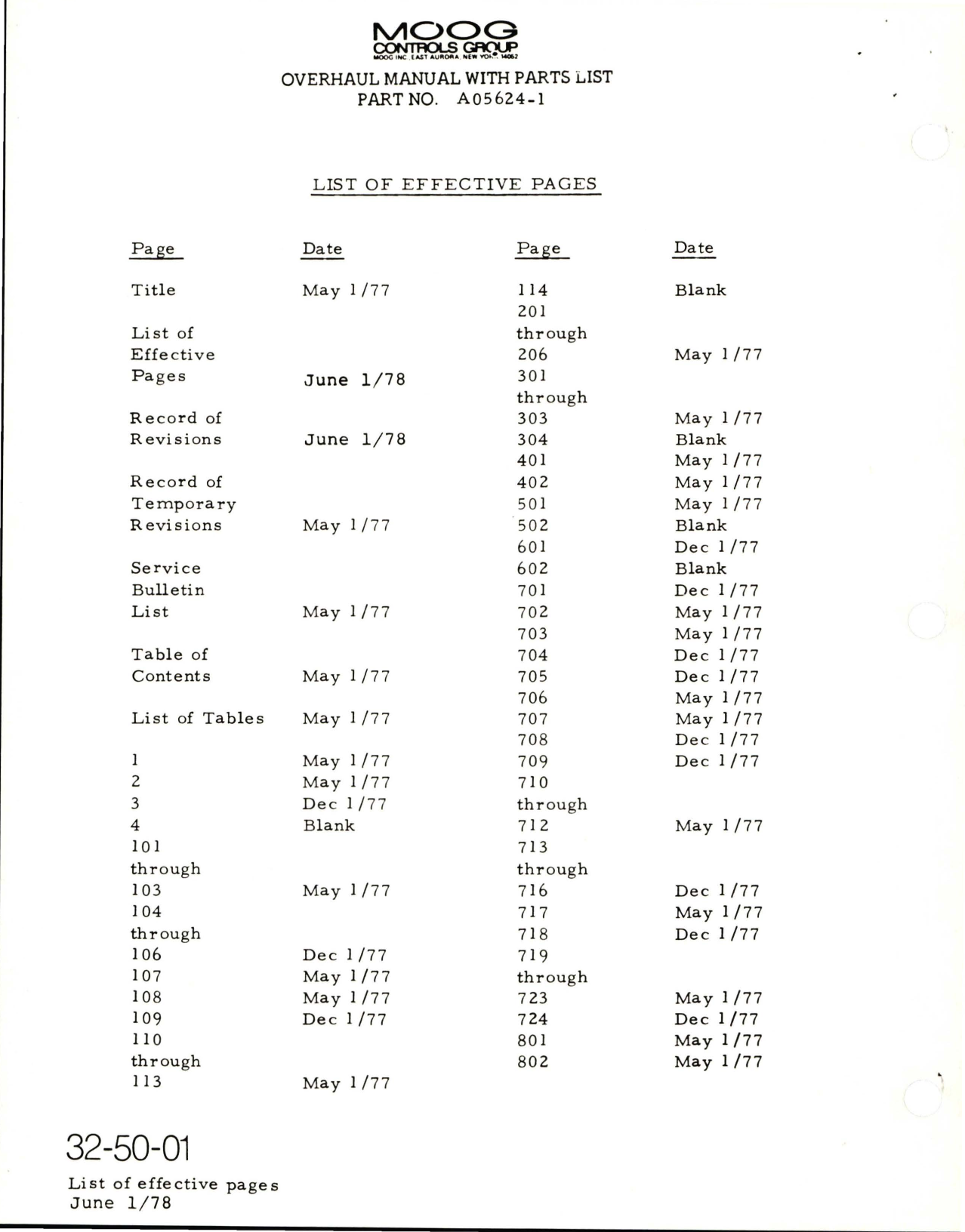 Sample page 8 from AirCorps Library document: Overhaul with Illustrated Parts List for Servovalve Assembly - Part A05624-1 - Model 26E123A