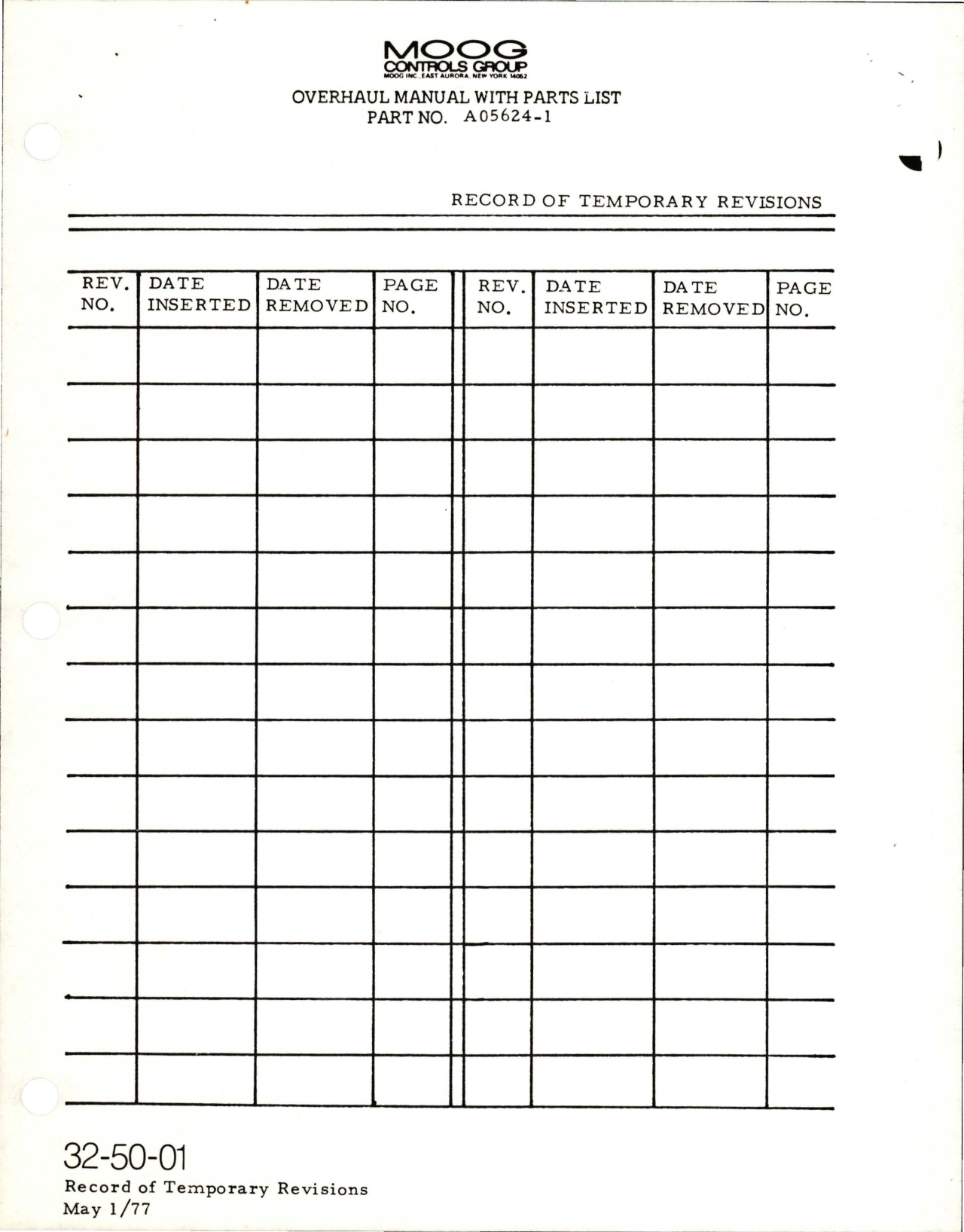 Sample page 9 from AirCorps Library document: Overhaul with Illustrated Parts List for Servovalve Assembly - Part A05624-1 - Model 26E123A