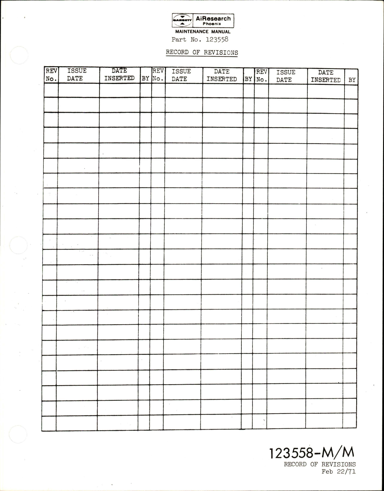 Sample page 7 from AirCorps Library document: Revision to Maintenance Manual for Three and One-Half Inch Diameter Check Valve - Part 123558-1-1