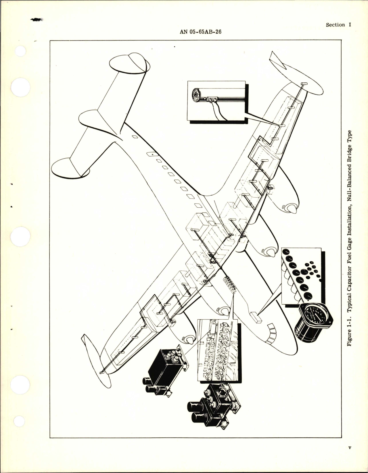 Sample page 7 from AirCorps Library document: Operation and Service Instructions for Capacitor Fuel Quantity Gage Systems