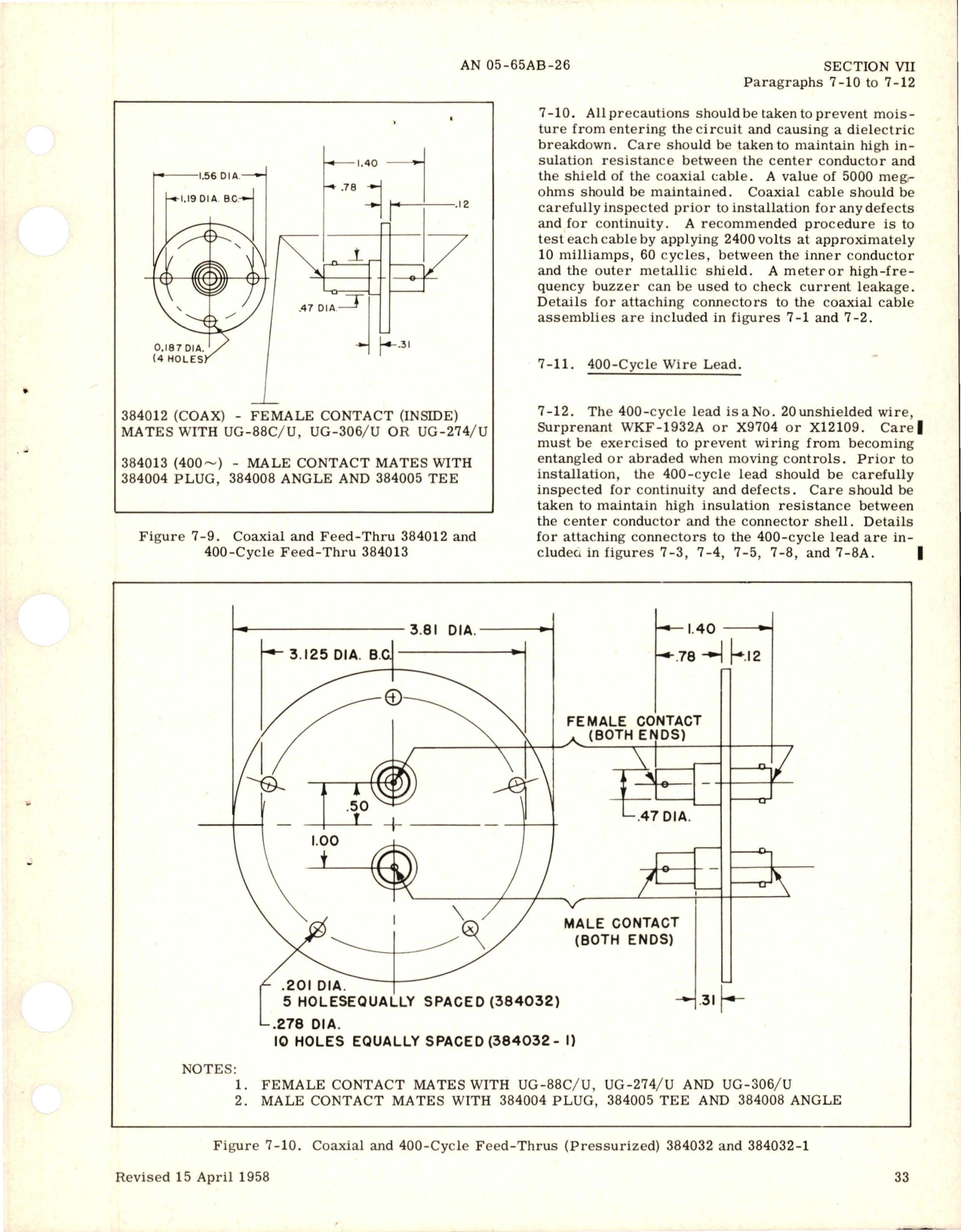 Sample page 7 from AirCorps Library document: Revision to Operation and Service Instructions for Capacitor Fuel Quantity Gage Systems