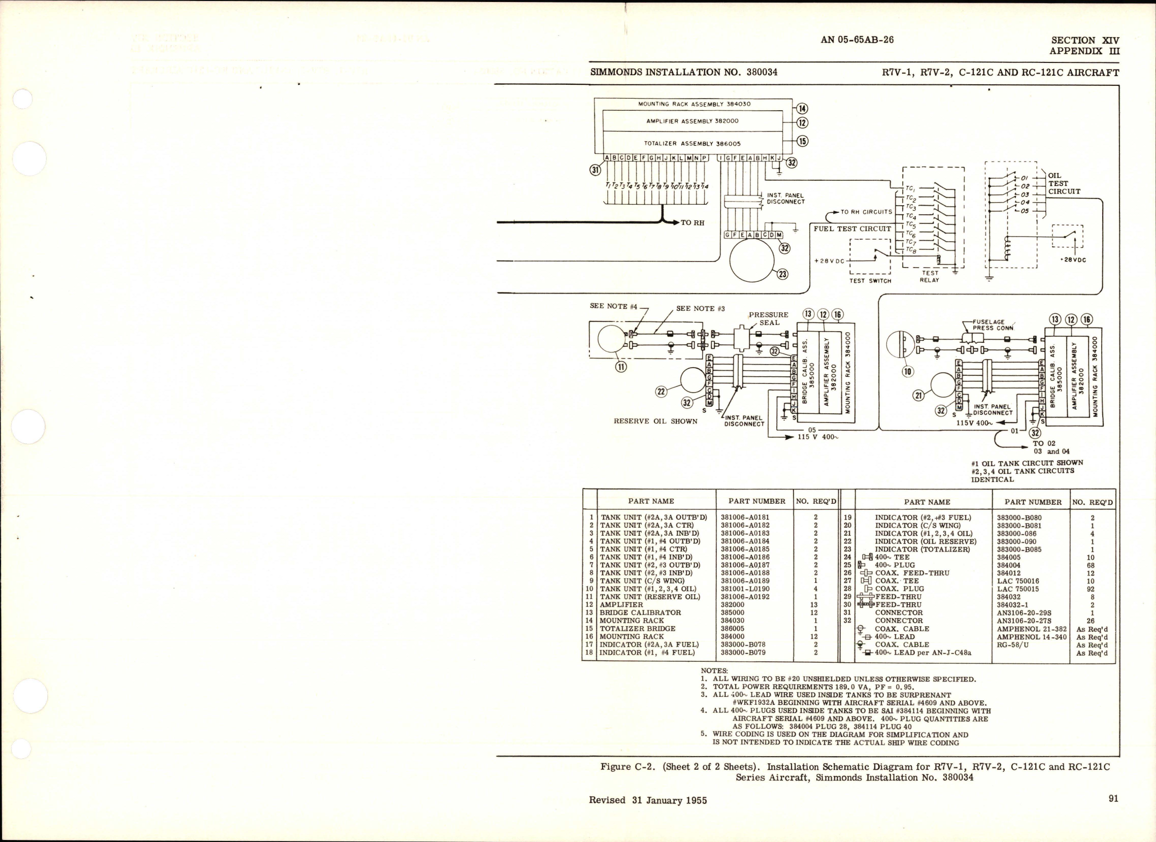 Sample page 9 from AirCorps Library document: Revision to Operation and Service Instructions for Capacitor Fuel Quantity Gage Systems