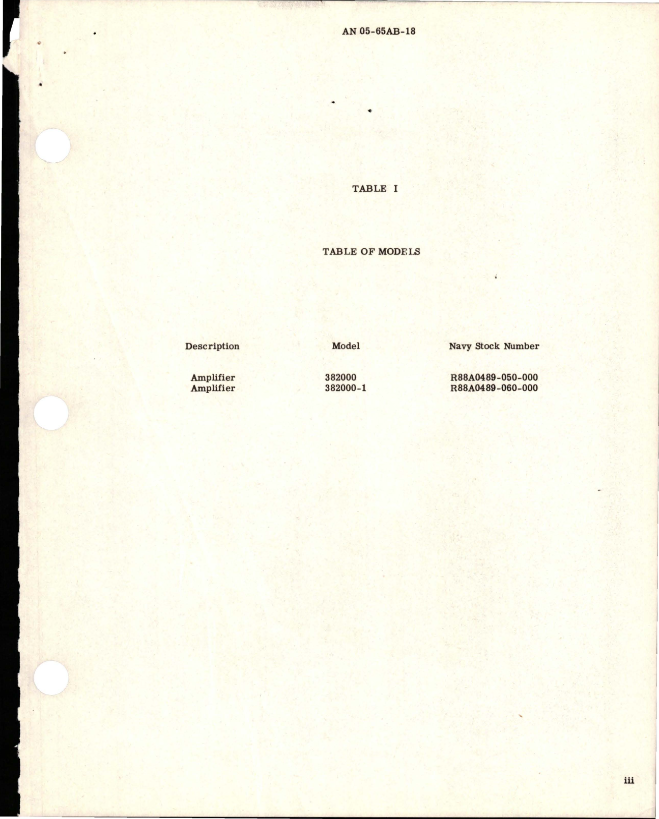 Sample page 5 from AirCorps Library document: Illustrated Parts Breakdown for Capacitor Fuel Gage System Amplifier Assemblies - Parts 382000 and 382000-1