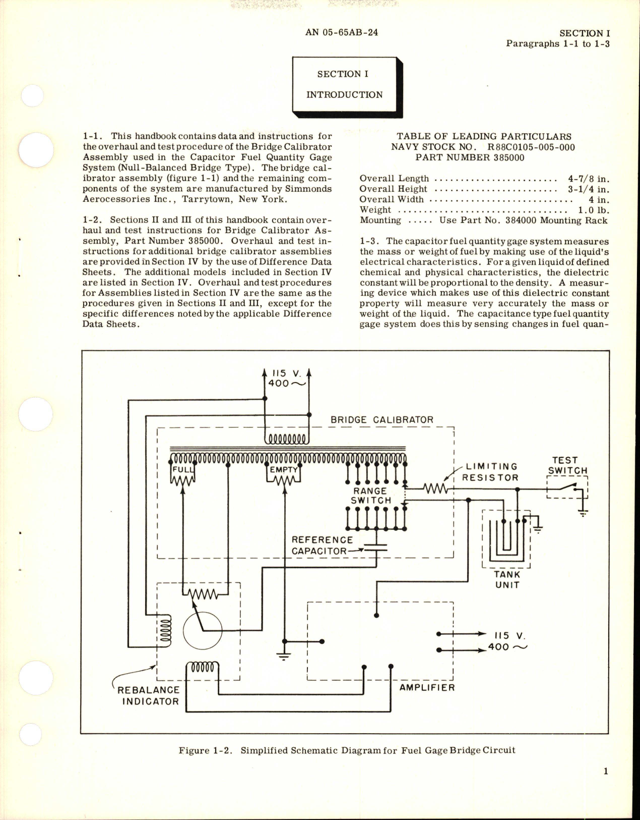 Sample page 5 from AirCorps Library document: Overhaul Instructions for Bridge Calibrator Assemblies in Capacitor Fuel Gage System 