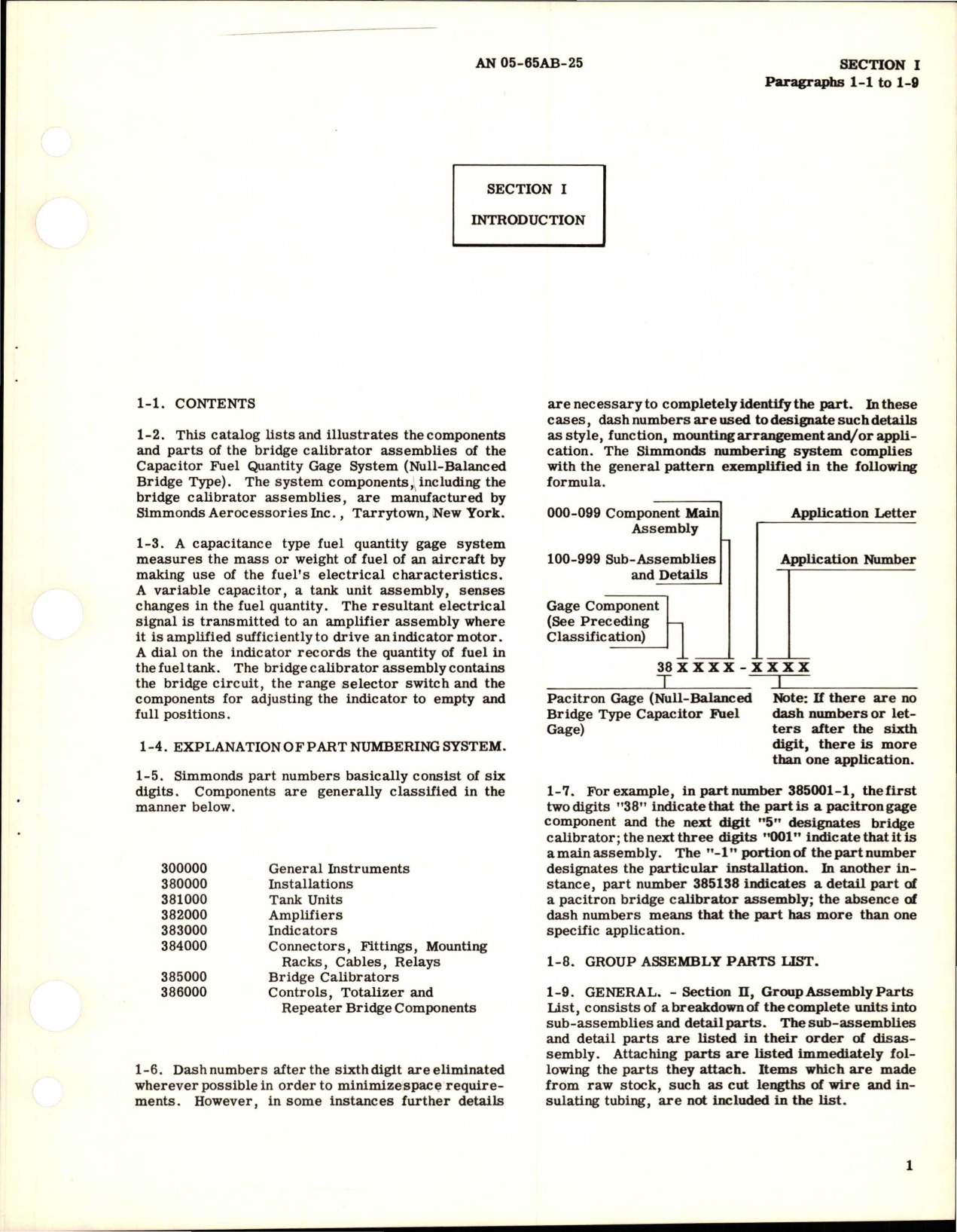 Sample page 7 from AirCorps Library document: Illustrated Parts Breakdown for Bridge Calibrator Assemblies in Capacitor Fuel Gage System 